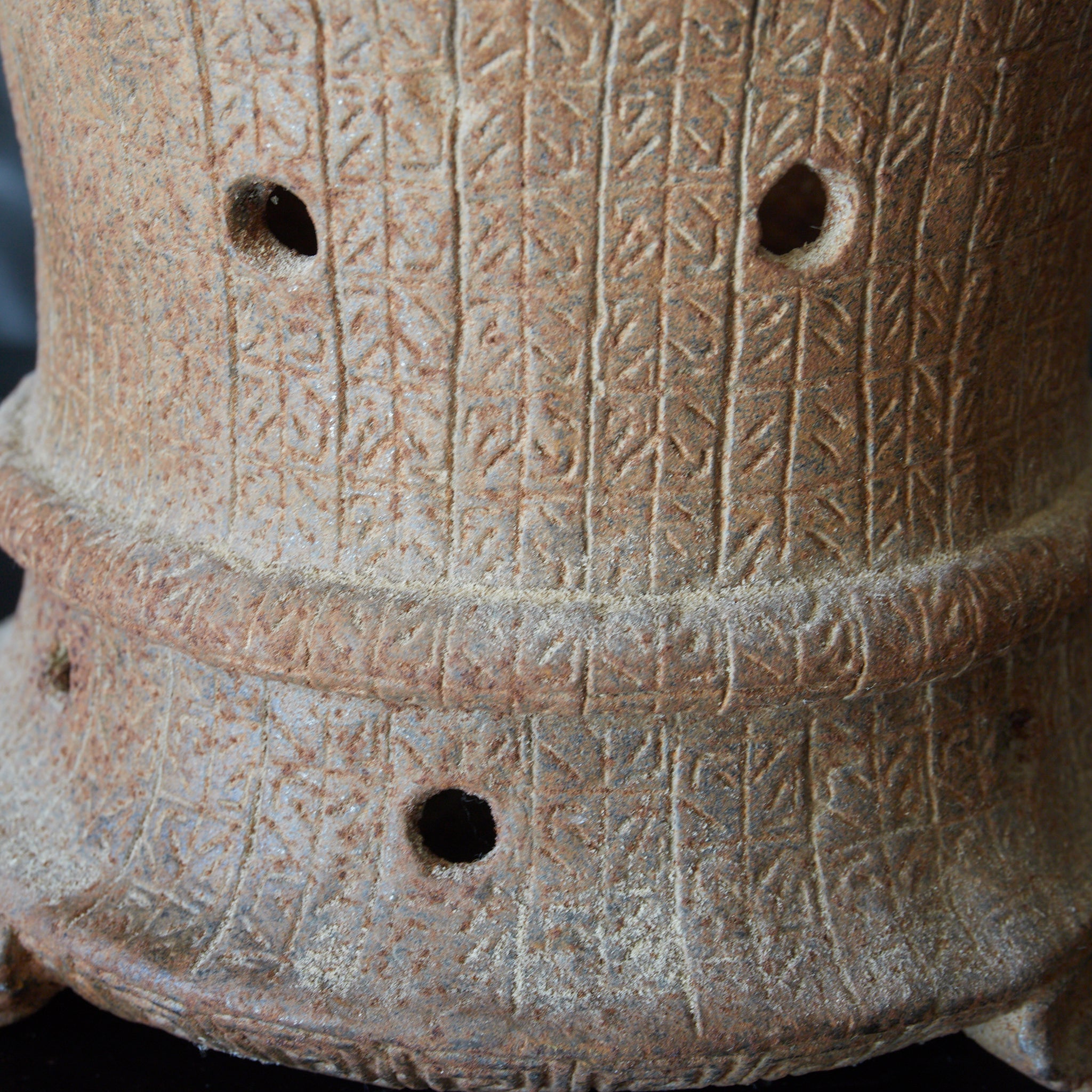 明治 亀文堂造 古鉄涼炉 家戌日本琵琶湖在東銘（1868–1912CE） | 入