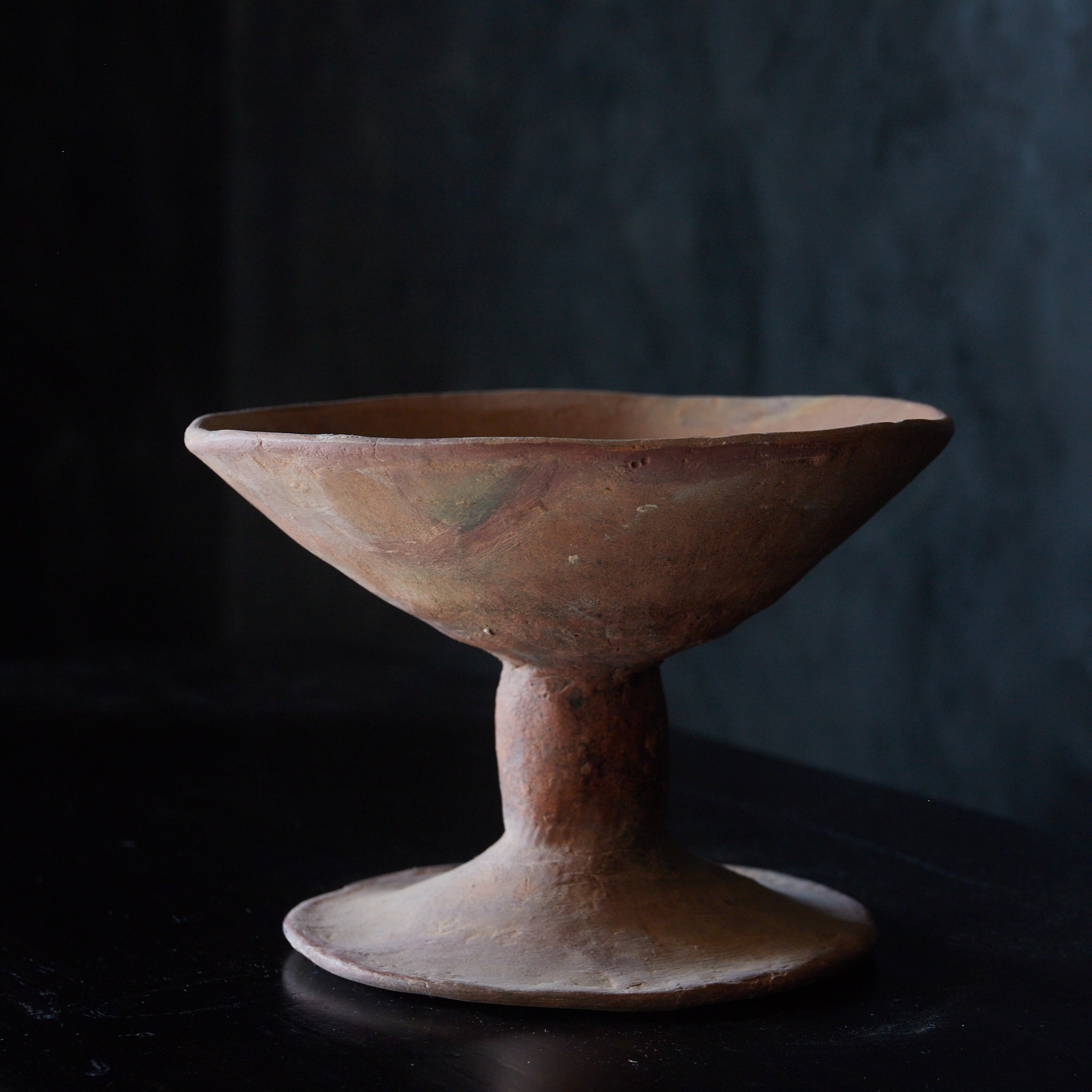 弥生土器　陶器　箱付き 弥生時代 高坏形土器（300BCE–250CE） | 入蘆花（ロカニイル）