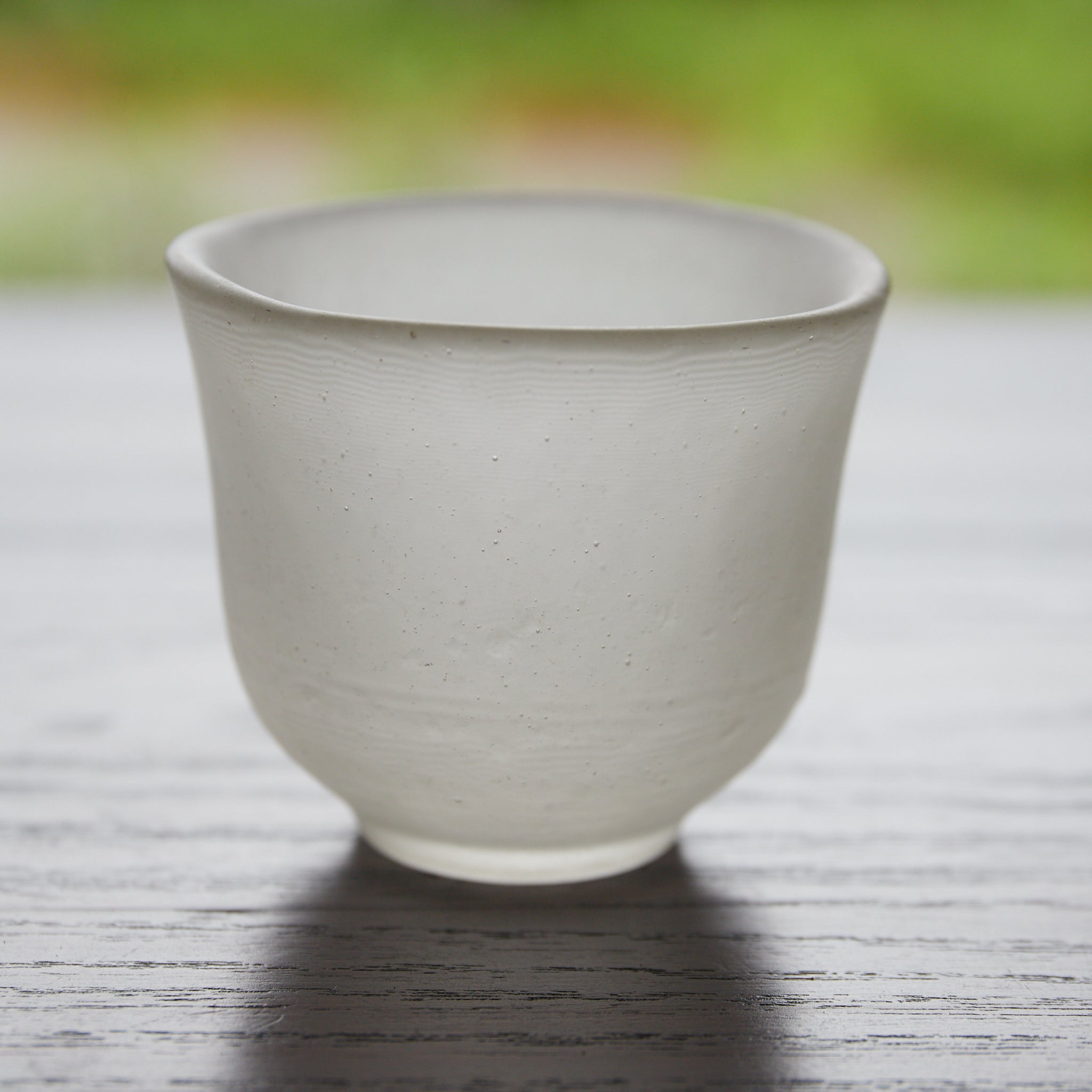 COPA DE VIDRIO ANTIGUO CON BURBUJAS, Juego de 4, Período Showa（1926–1989 d. C.）
