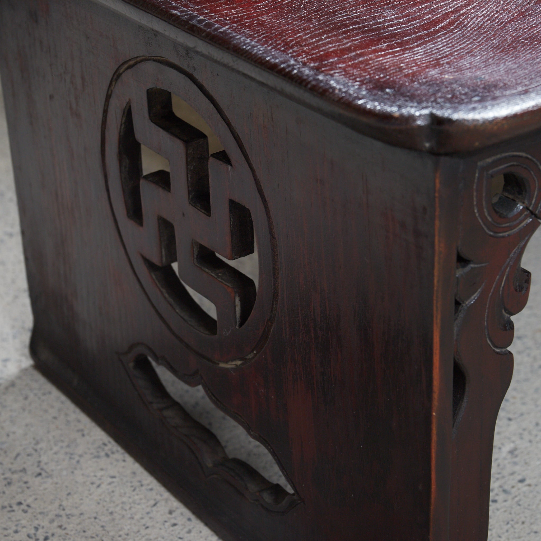 HAEJU-BAN, Calado con diseño de esvástica, Dinastía Joseon（1392–1897 d. C.）
