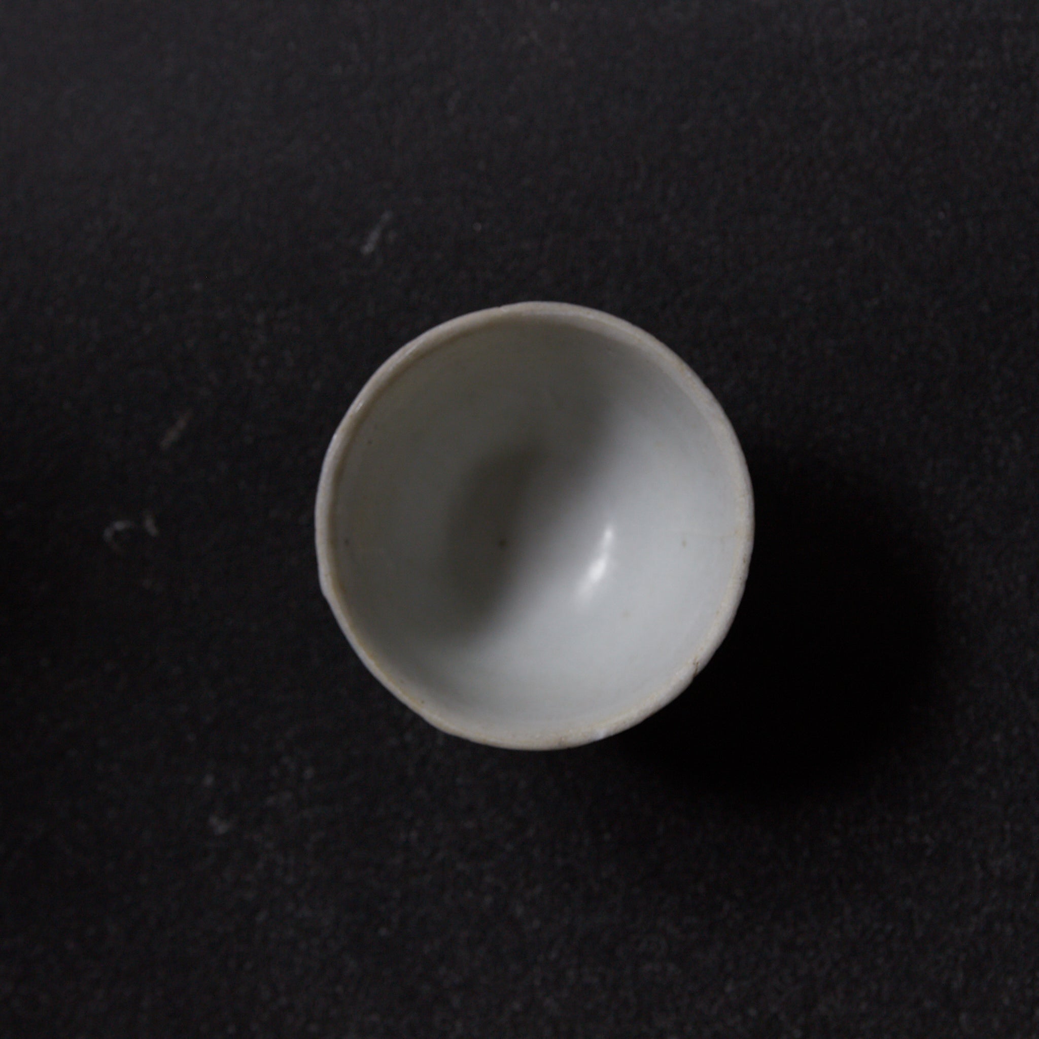 TAZA PARA SENCHA, Porcelana azul y blanca con diseño de hierba de orquídea, juego de 9, Dinastía Ming–Qing（1368–1911 d. C.）