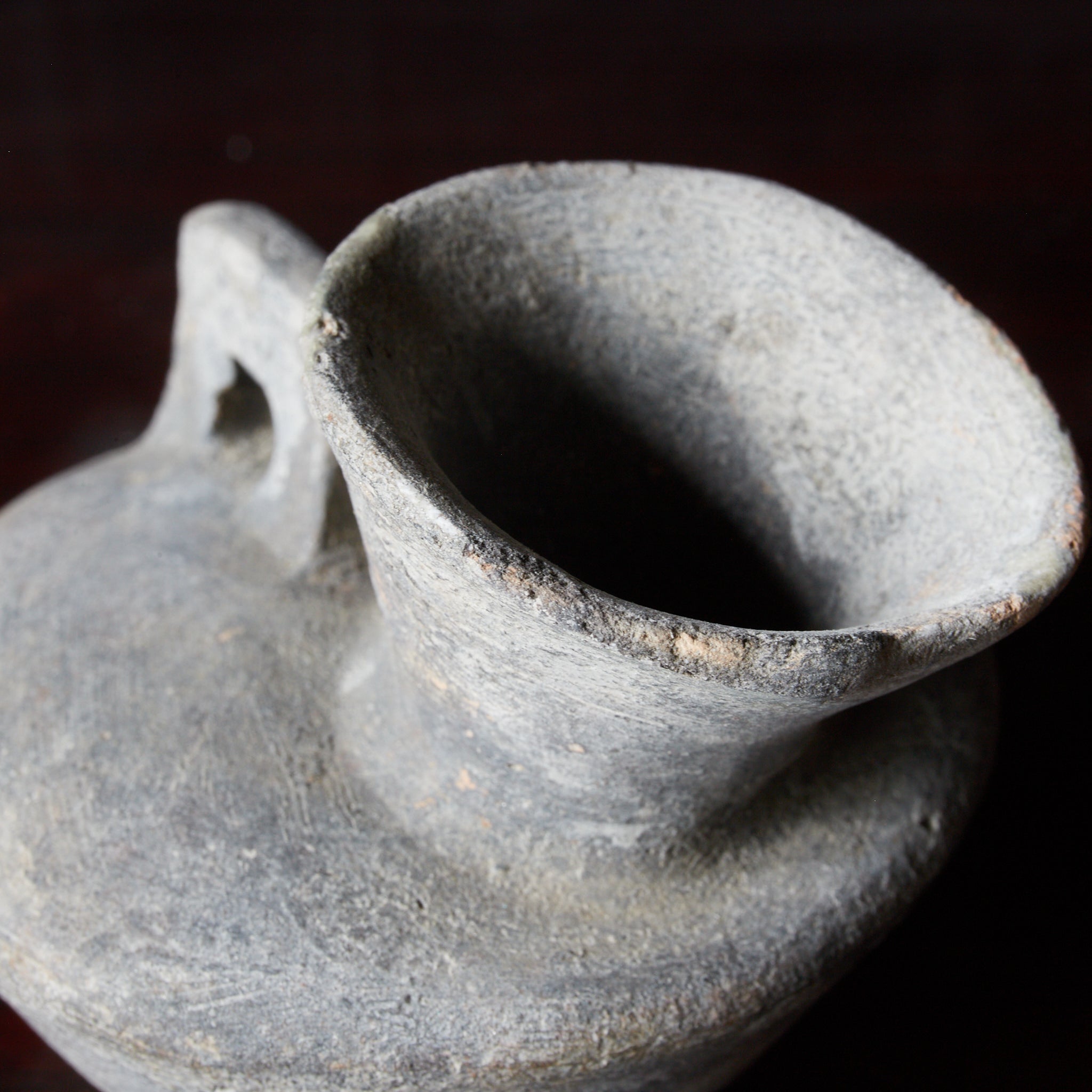 BOTELLA PLANA, Cerámica Sue, Período Nara–Heian（710–1185 d. C.）