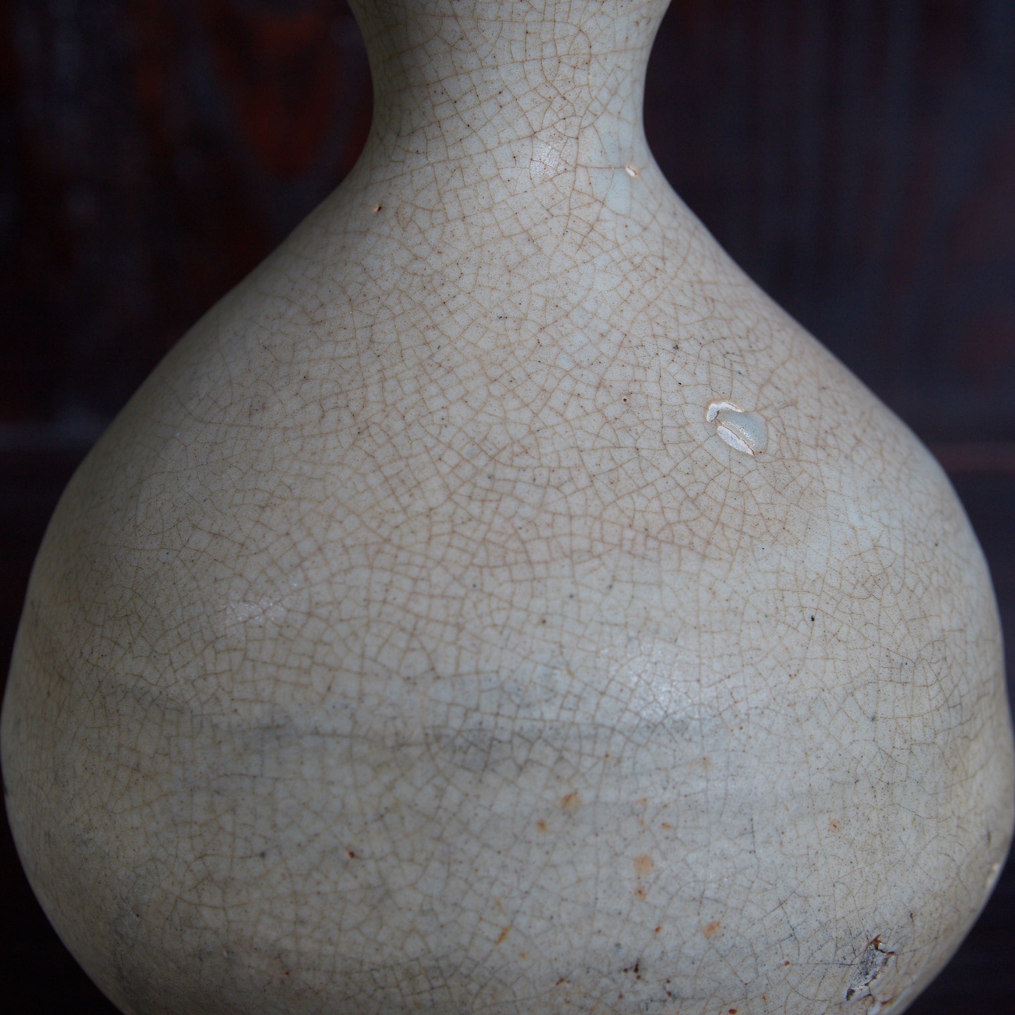 李朝 粉青粉引瓶 徳利（1392–1897CE） | 入蘆花（ロカニイル）