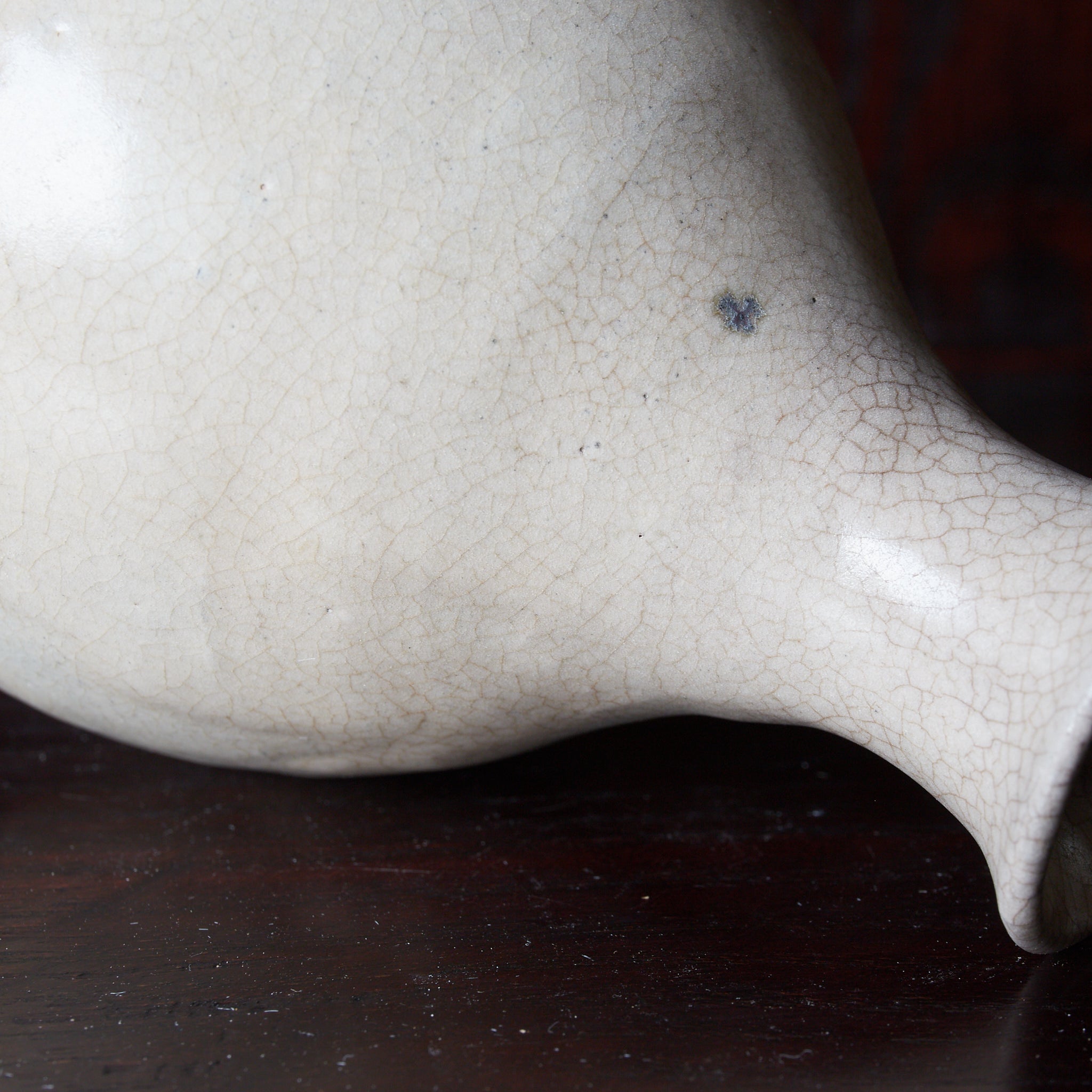 ENGOBIERTE FLASCHE / TOKKURI, Buncheong-Ware, Joseon-Dynastie（1392–1897 n. Chr.）