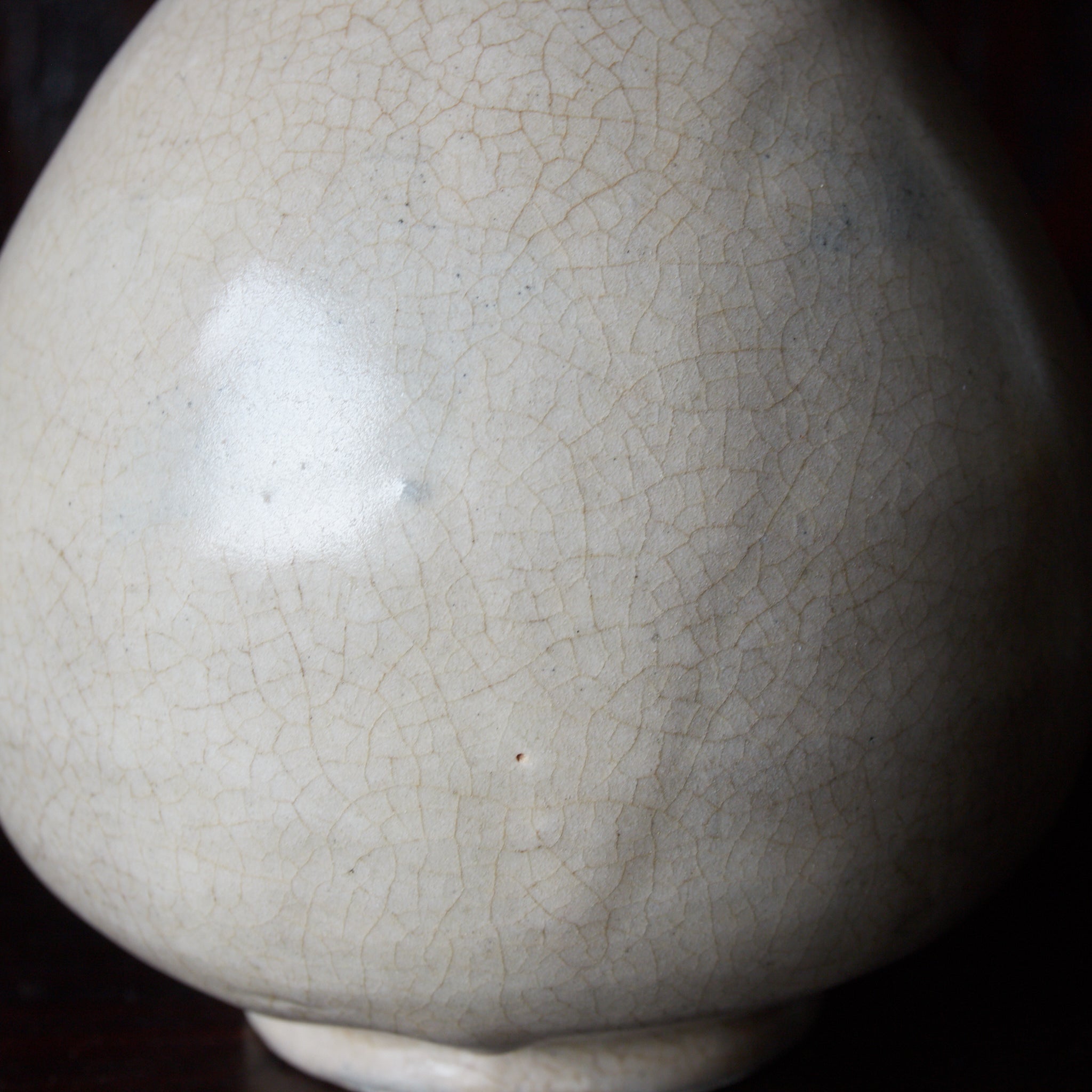 ENGOBIERTE FLASCHE / TOKKURI, Buncheong-Ware, Joseon-Dynastie（1392–1897 n. Chr.）
