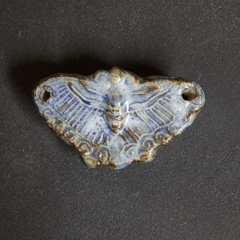 SCHMETTERLINGSFÖRMIG WASSERTROPFER, Lapislazuli-glasiert, Joseon-Dynastie（1392–1897 n. Chr.）