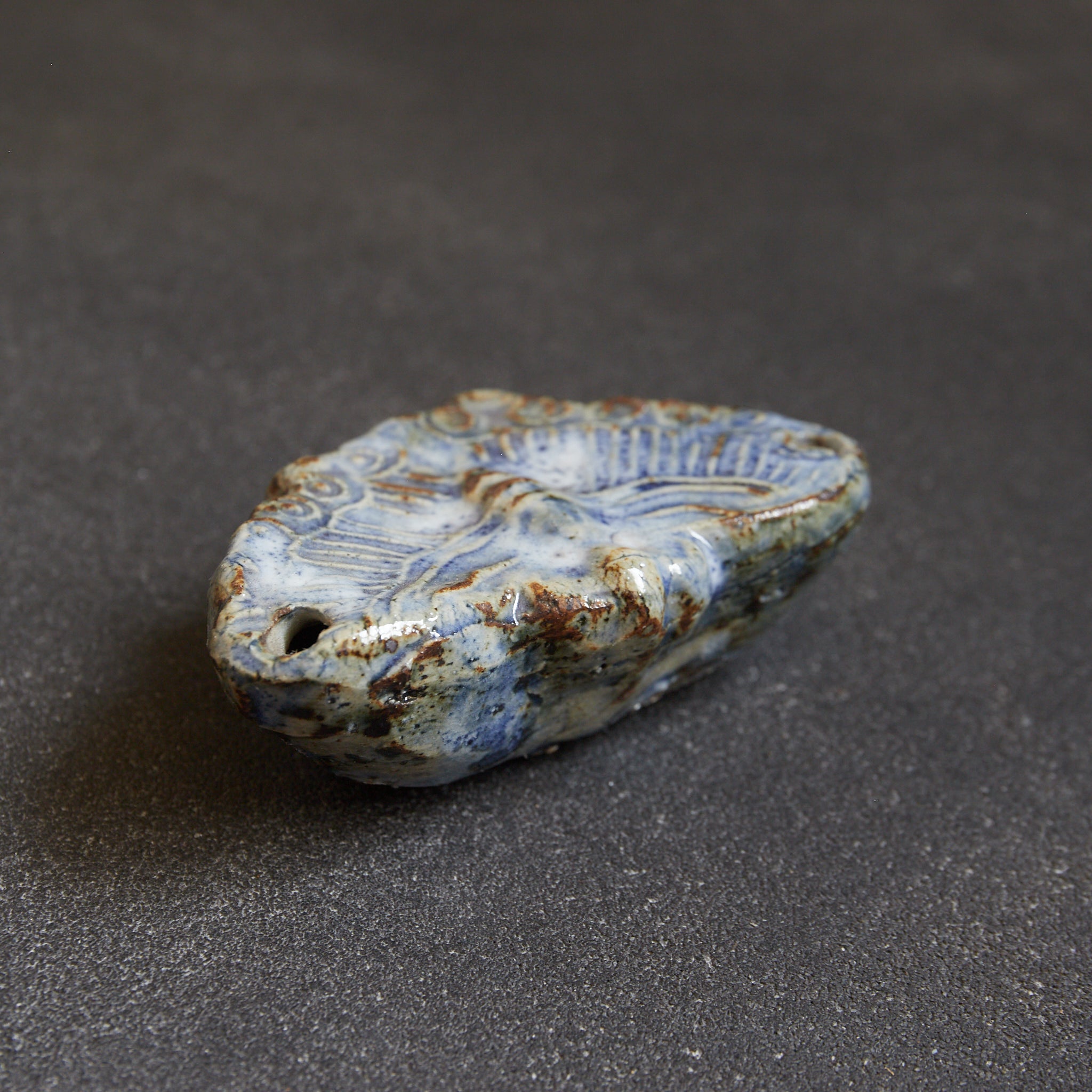SCHMETTERLINGSFÖRMIG WASSERTROPFER, Lapislazuli-glasiert, Joseon-Dynastie（1392–1897 n. Chr.）