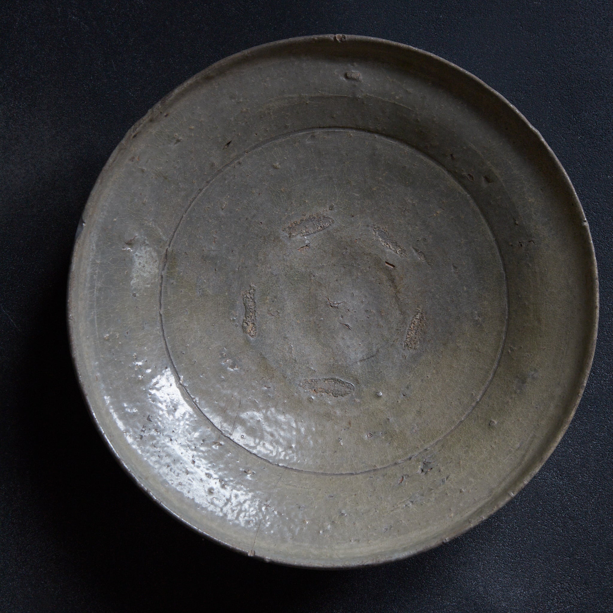 ASSIETTE, Céladon, Dynastie Goryeo（918–1392 apr. J.-C.）