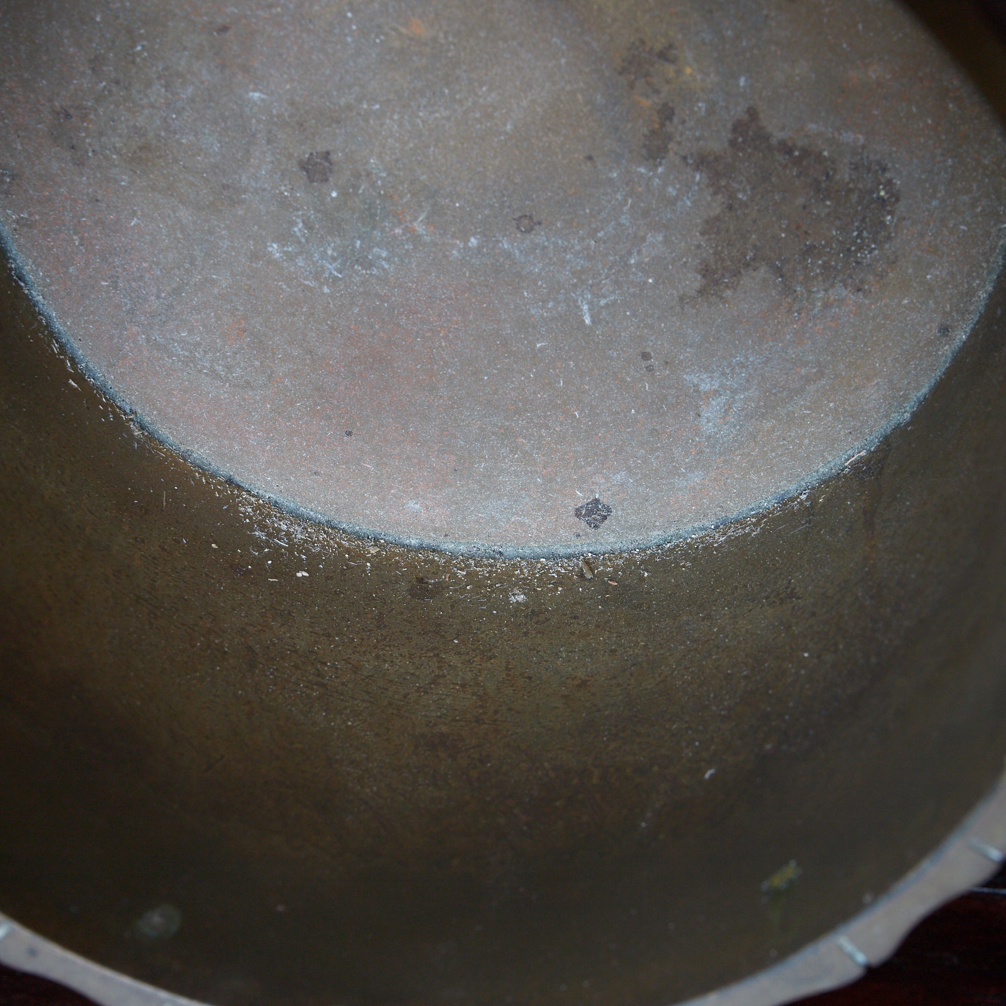 KENSUI DE COBRE VIEJO, Con anillas, Dinastía Qing（1616–1911 d. C.）