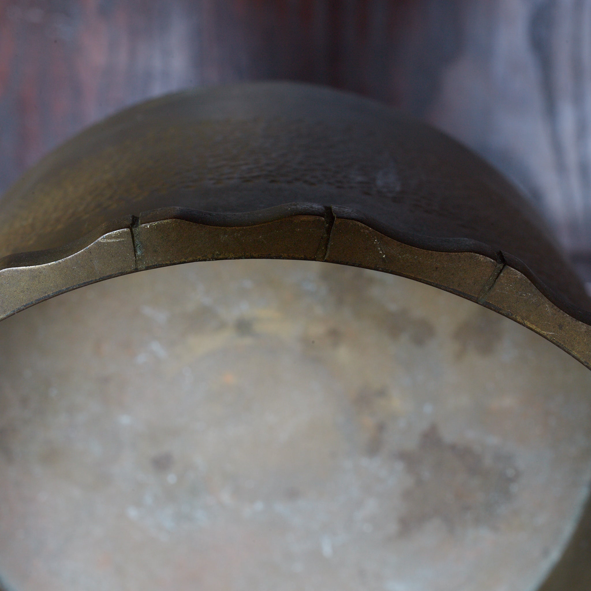 KENSUI DE COBRE VIEJO, Con anillas, Dinastía Qing（1616–1911 d. C.）