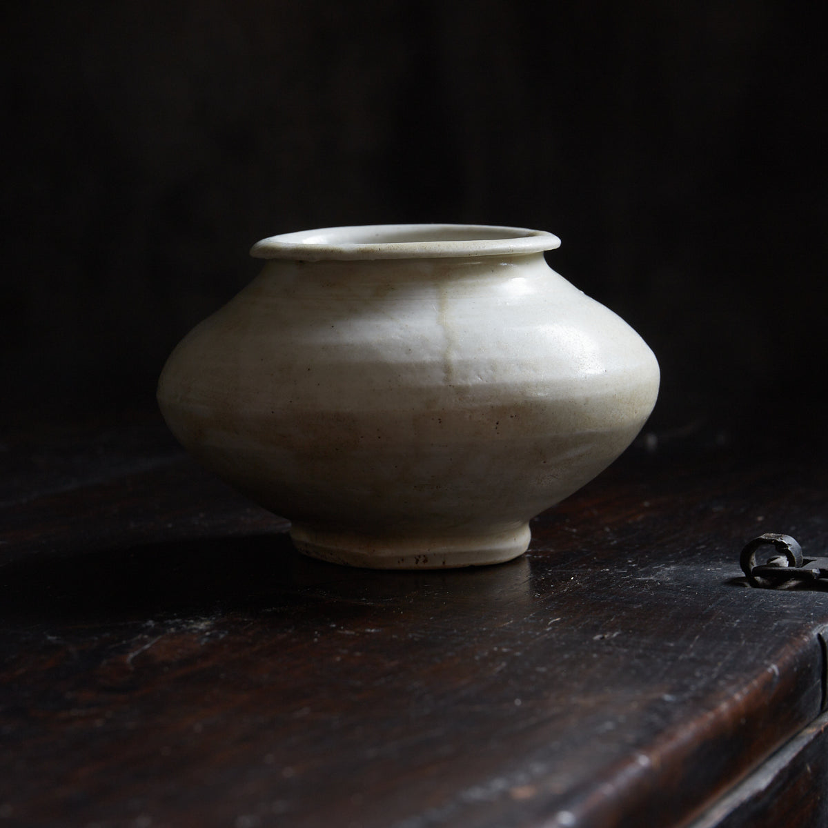 李朝 白磁壺 木箱付（1392–1897CE） | 入蘆花（ロカニイル）