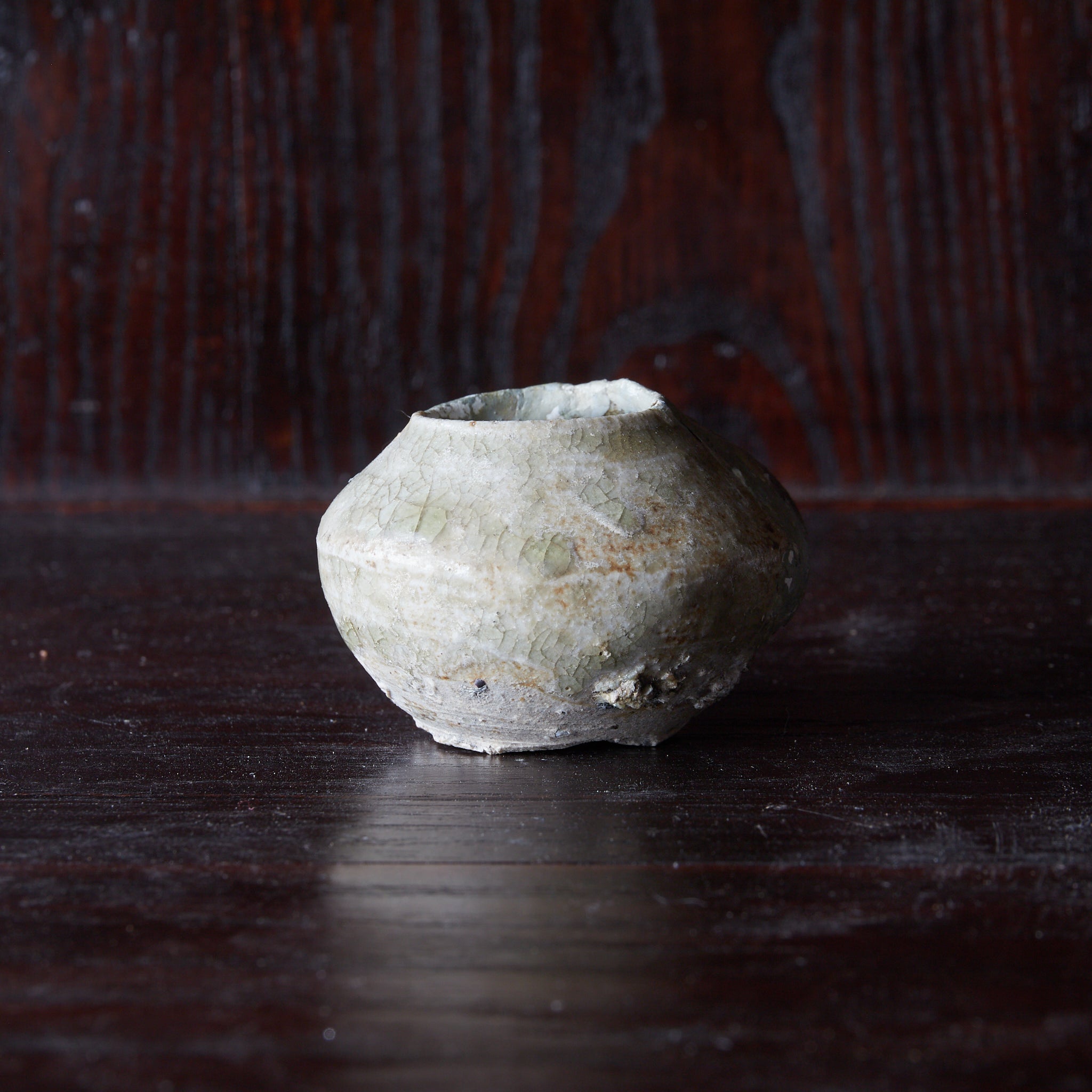 鎌倉時代 古瀬戸 合子（台）（1185–1333CE） | 入蘆花（ロカニイル）