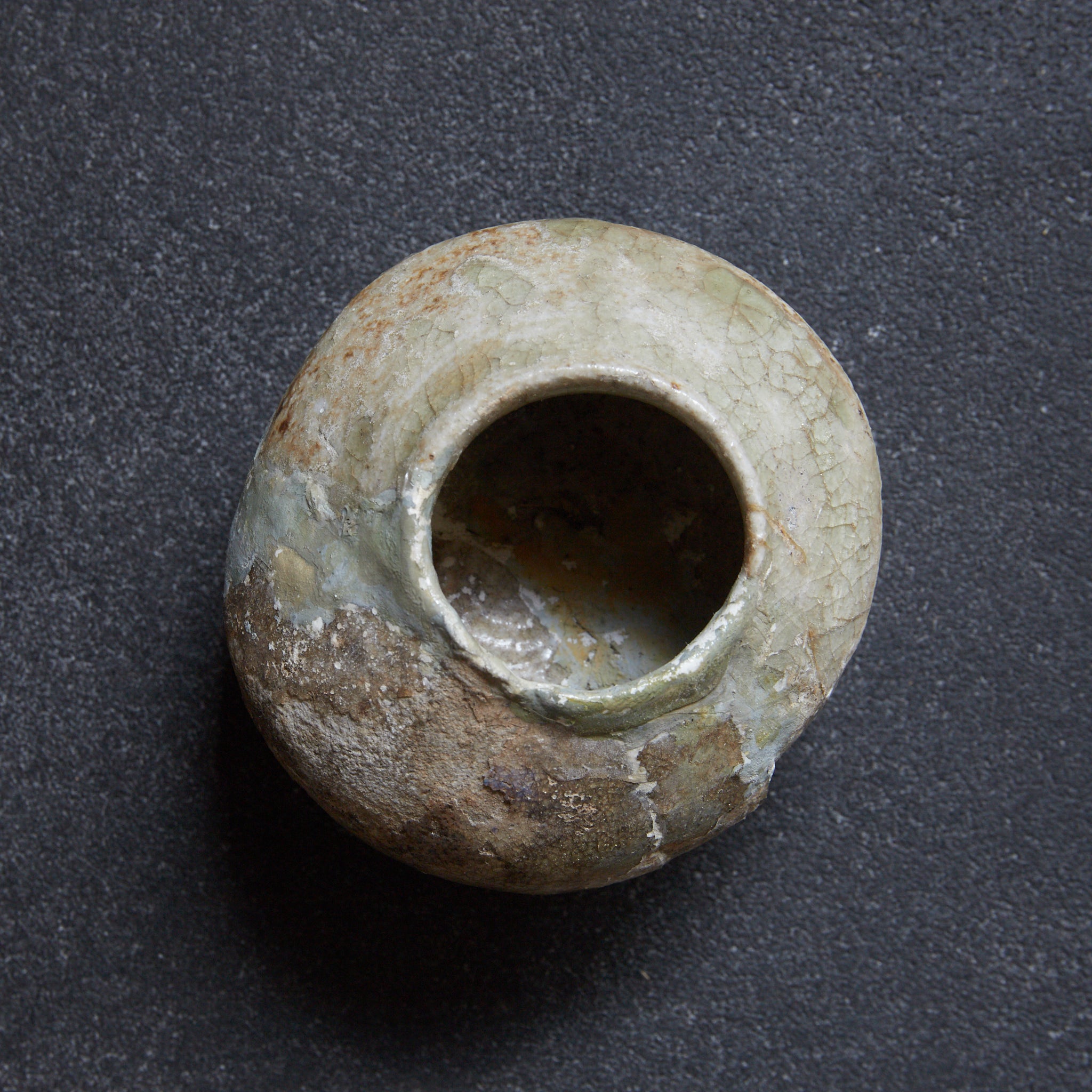 鎌倉時代 古瀬戸 合子（台）（1185–1333CE） | 入蘆花（ロカニイル）