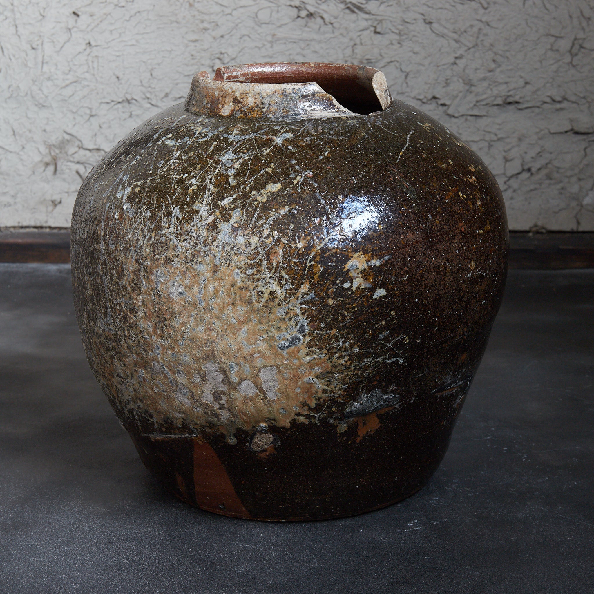 江戸時代 古丹波 壺（1603–1867CE）