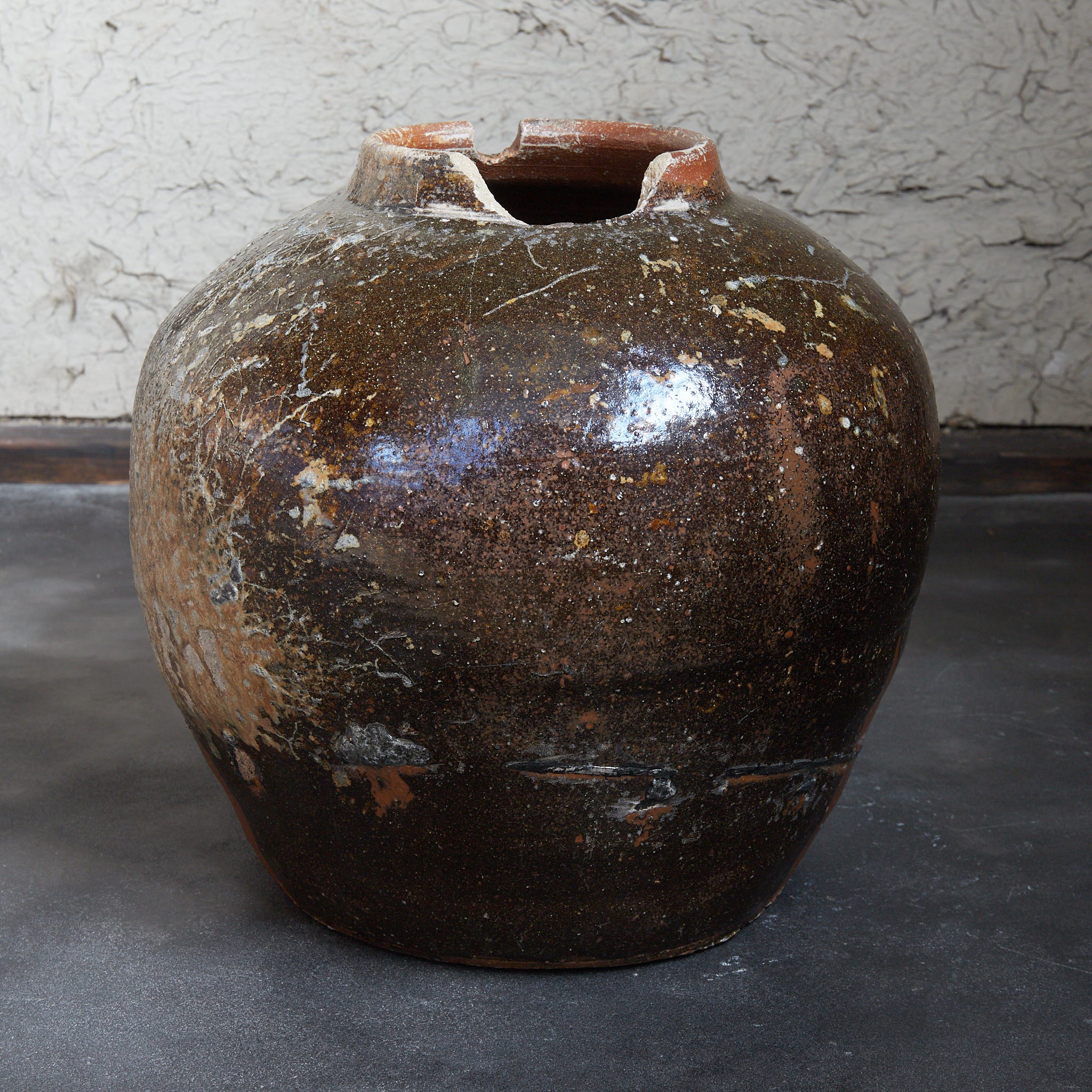江戸時代 古丹波 壺（1603–1867CE）