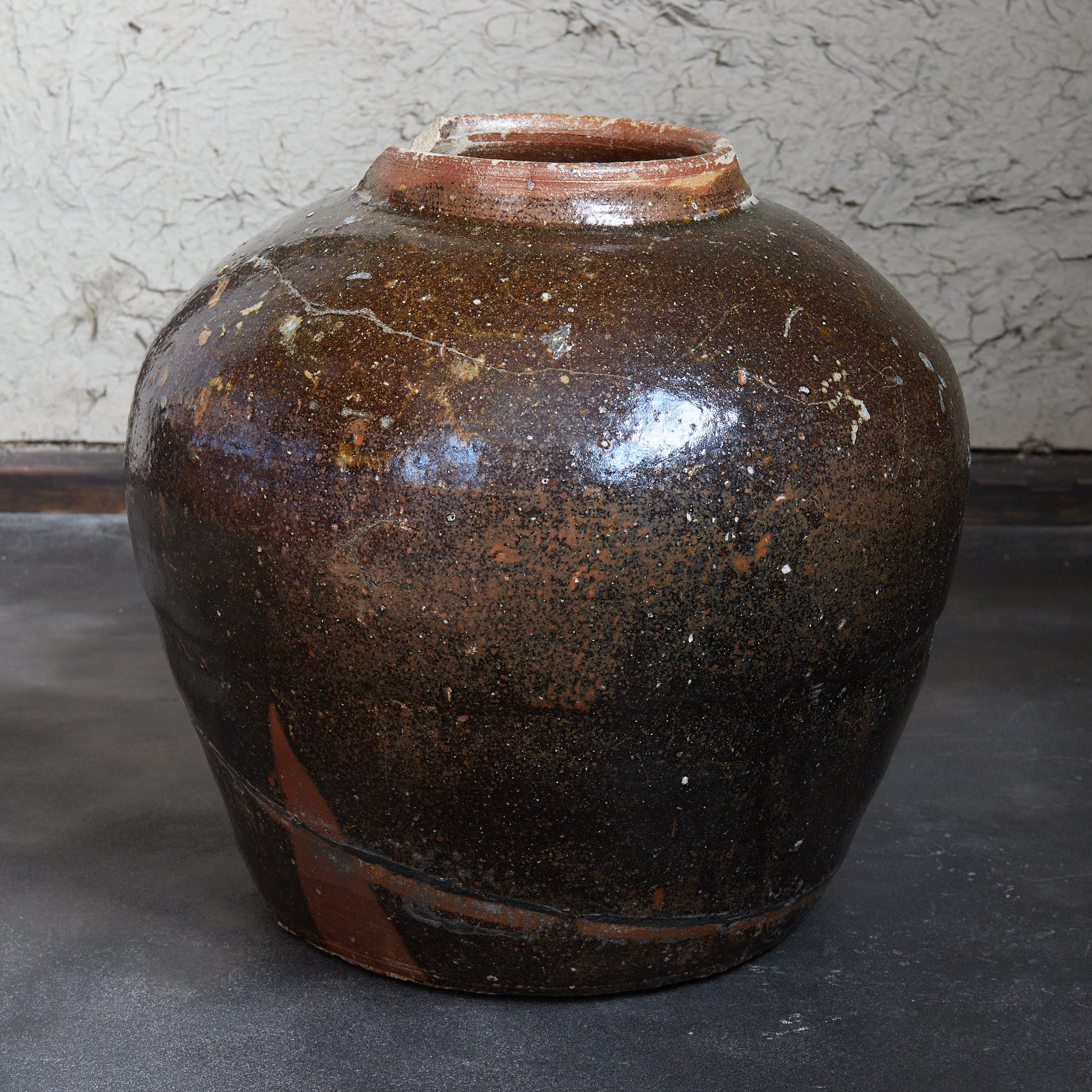 江戸時代 古丹波 壺（1603–1867CE）