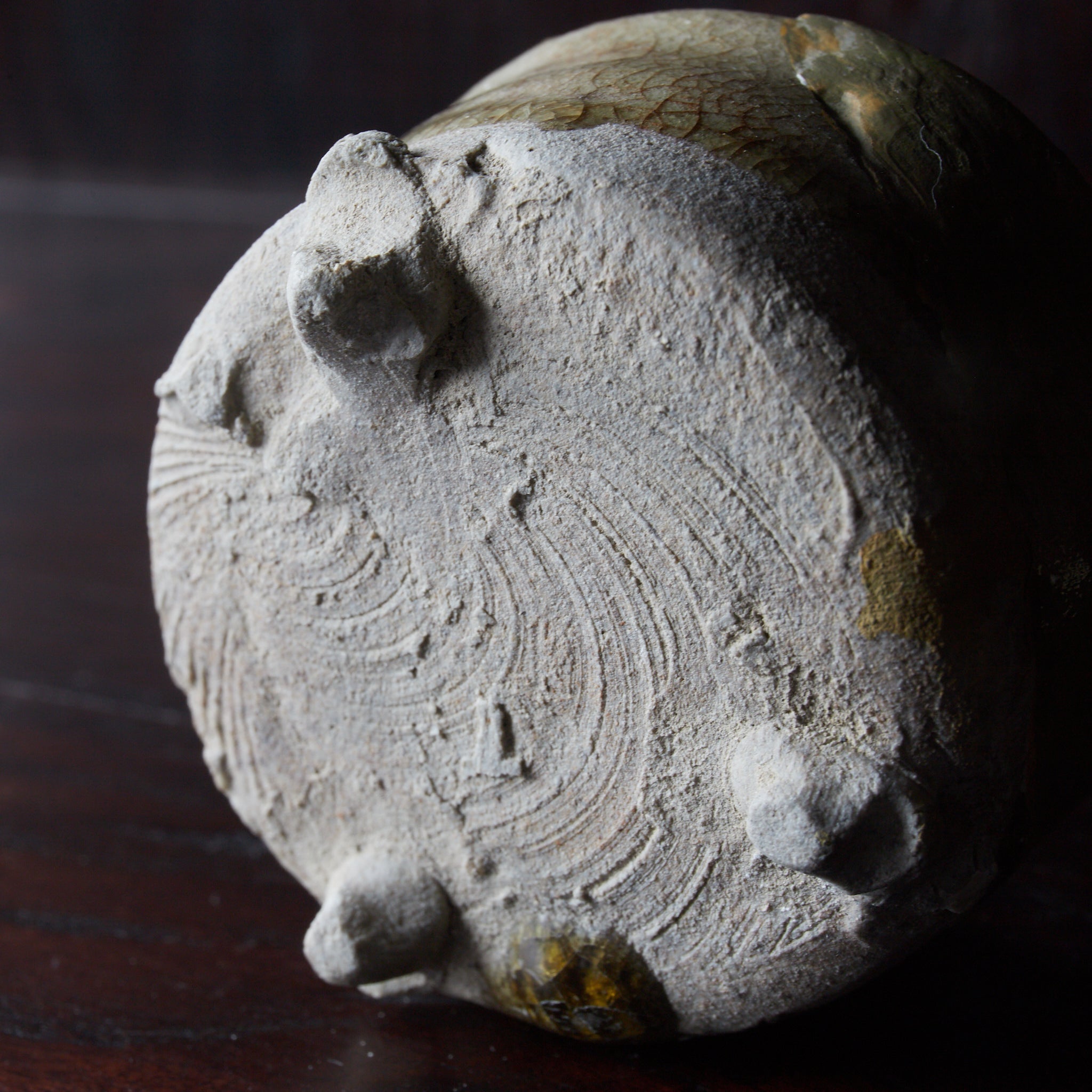 鎌倉時代 古瀬戸 三足香炉 木箱付（1185–1333CE）