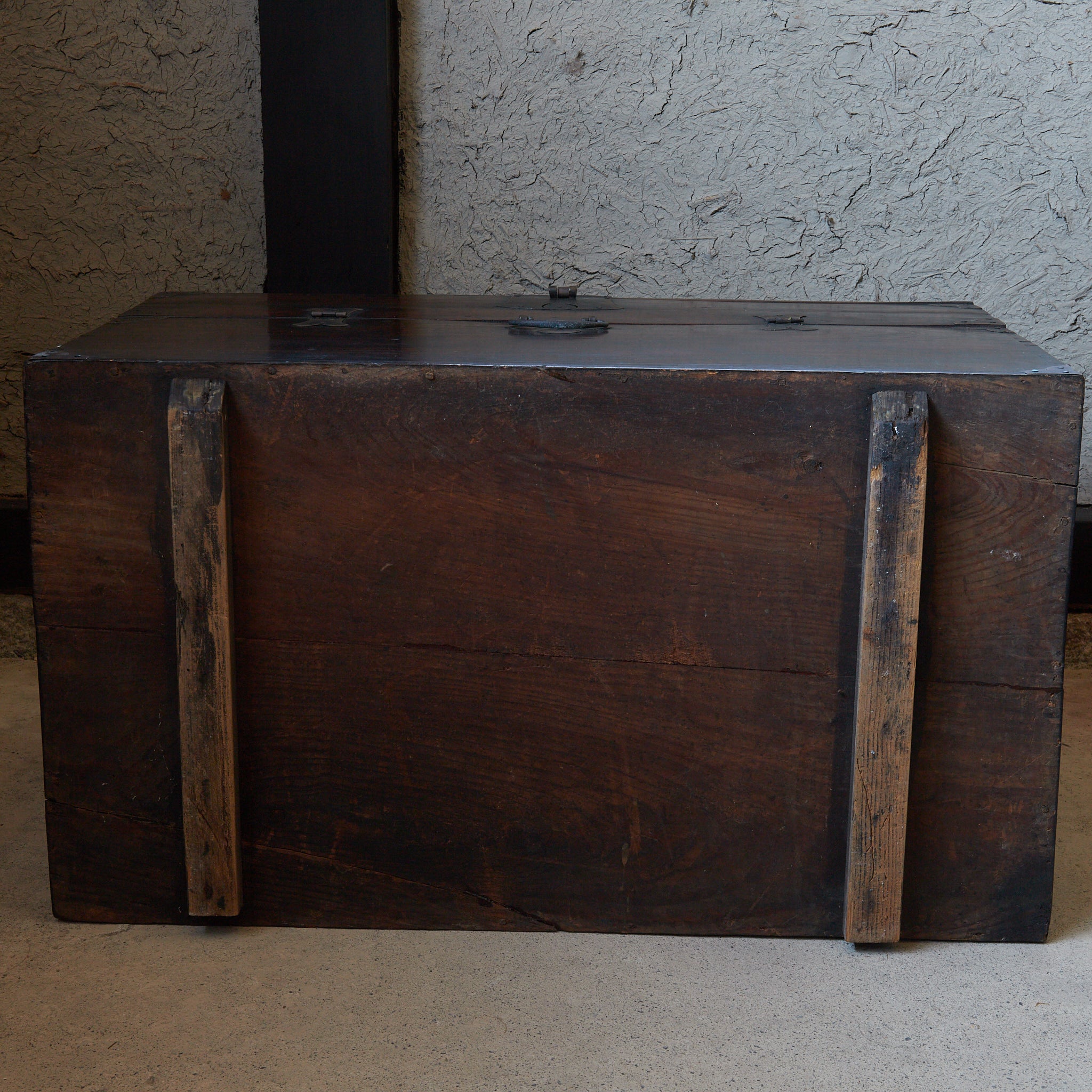 李朝家具　バンダジ　半閉櫃　小型　収納　飾り台　ビンテージ 李朝 半閉櫃（バンダジ）（1392–1897CE） | 入蘆花（ロカニイル）