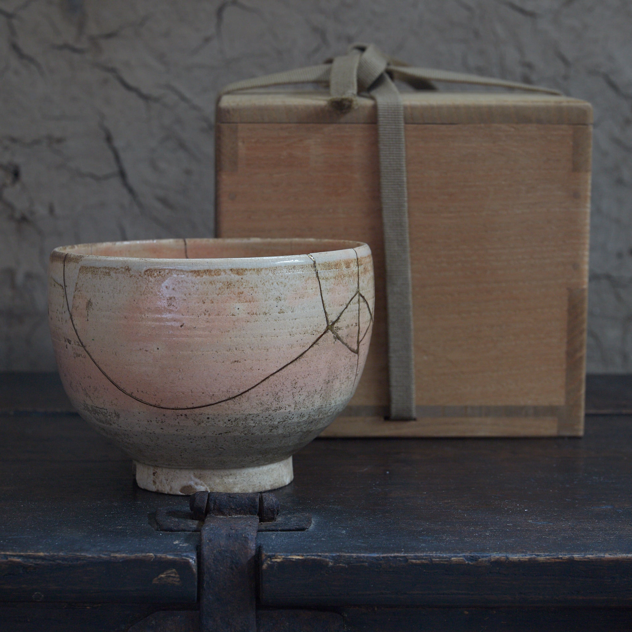 中国　茶碗2個セット 木箱入り 李朝 御本茶碗 木箱付（1392–1897CE） | 入蘆花（ロカニイル）