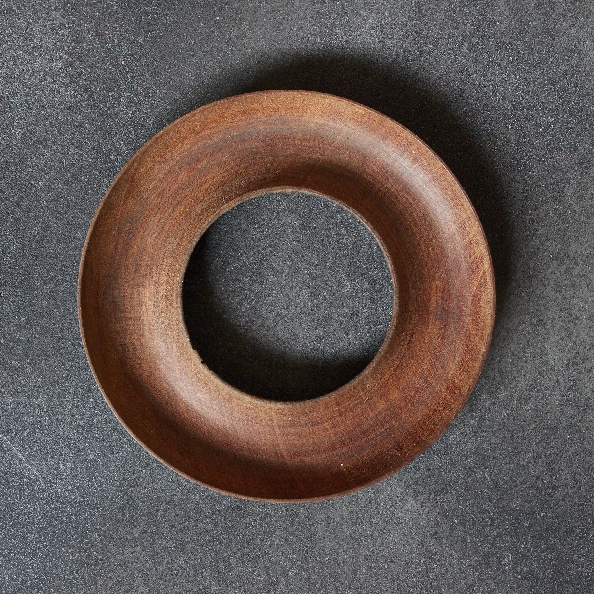 明治 古木地 環式茶托 5客揃（1868–1912CE）