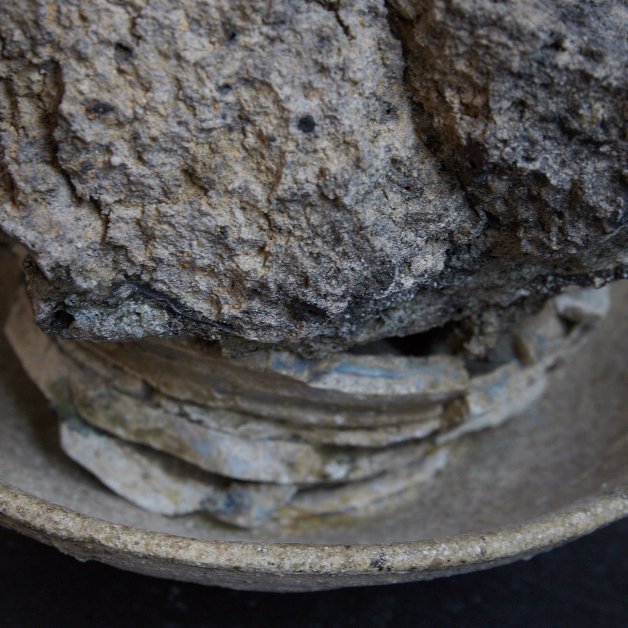 鎌倉時代 古常滑 窯塊 山茶碗（1185–1333CE） | 入蘆花（ロカニイル）