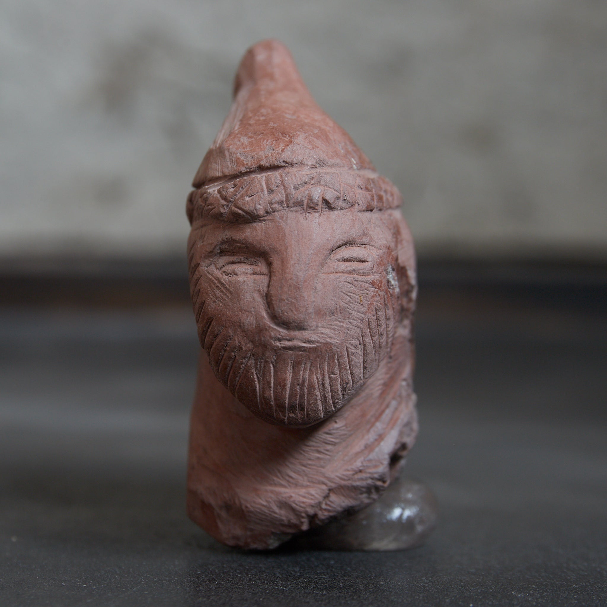 古代キプロス様式 テラコッタ男性頭部片（先始：3世紀以前）