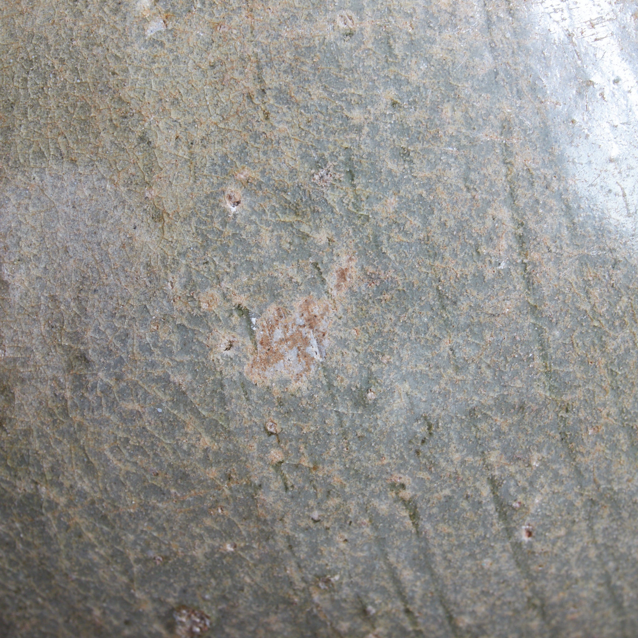 BOTTIGLIA, Smaltato a cenere, dipinta con ferro sottosmalto con motivo a erba, Dinastia Goryeo（918–1392 d.C.）