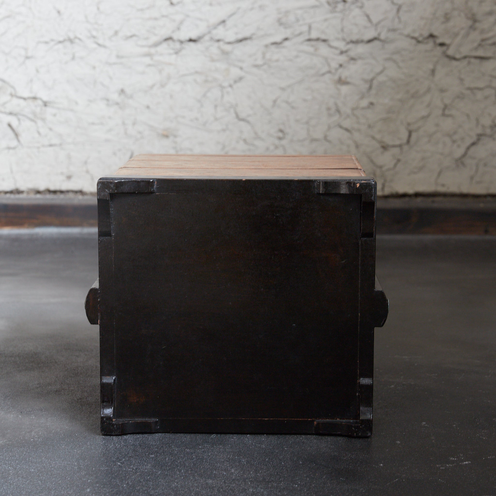 PARQUETRY-VENEERED TIERED SWEET BOX, Meiji Period（1868–1912CE）