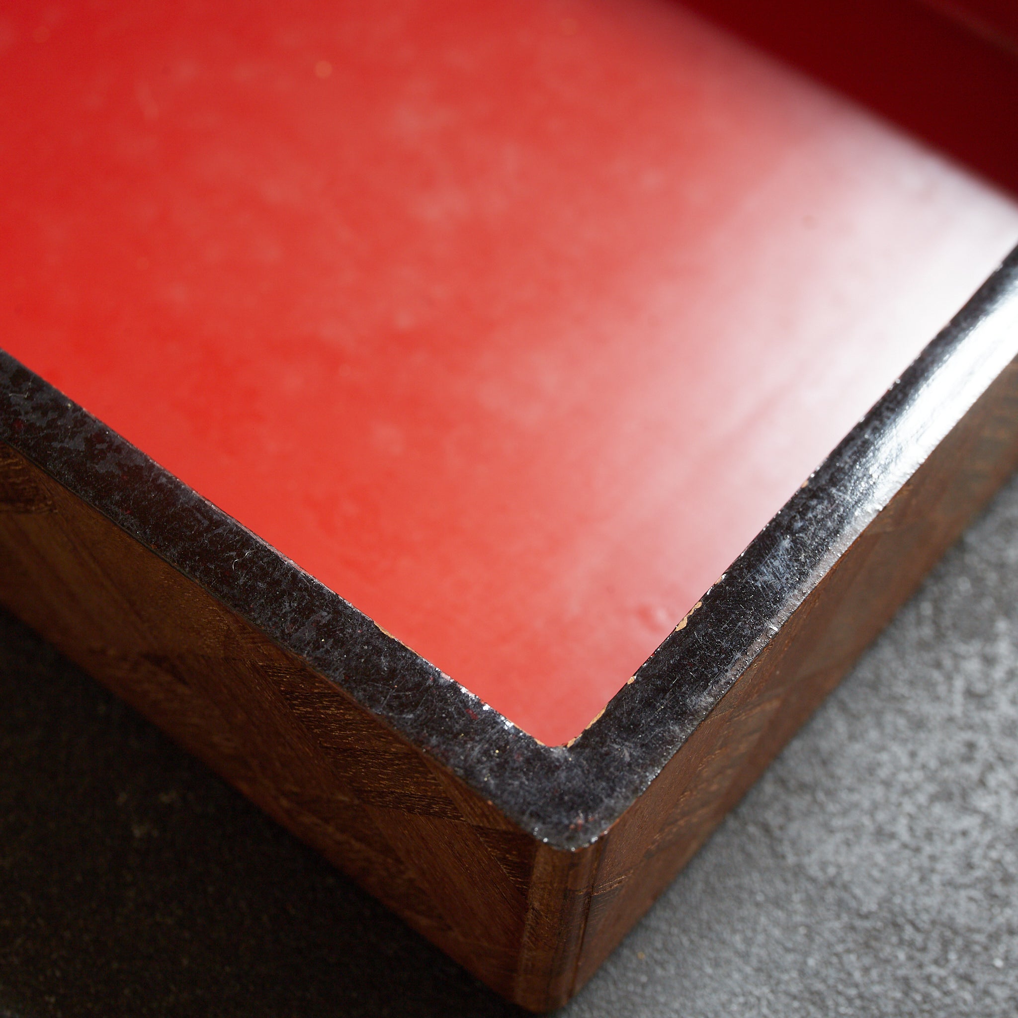 PARQUETRY-VENEERED TIERED SWEET BOX, Meiji Period（1868–1912CE）