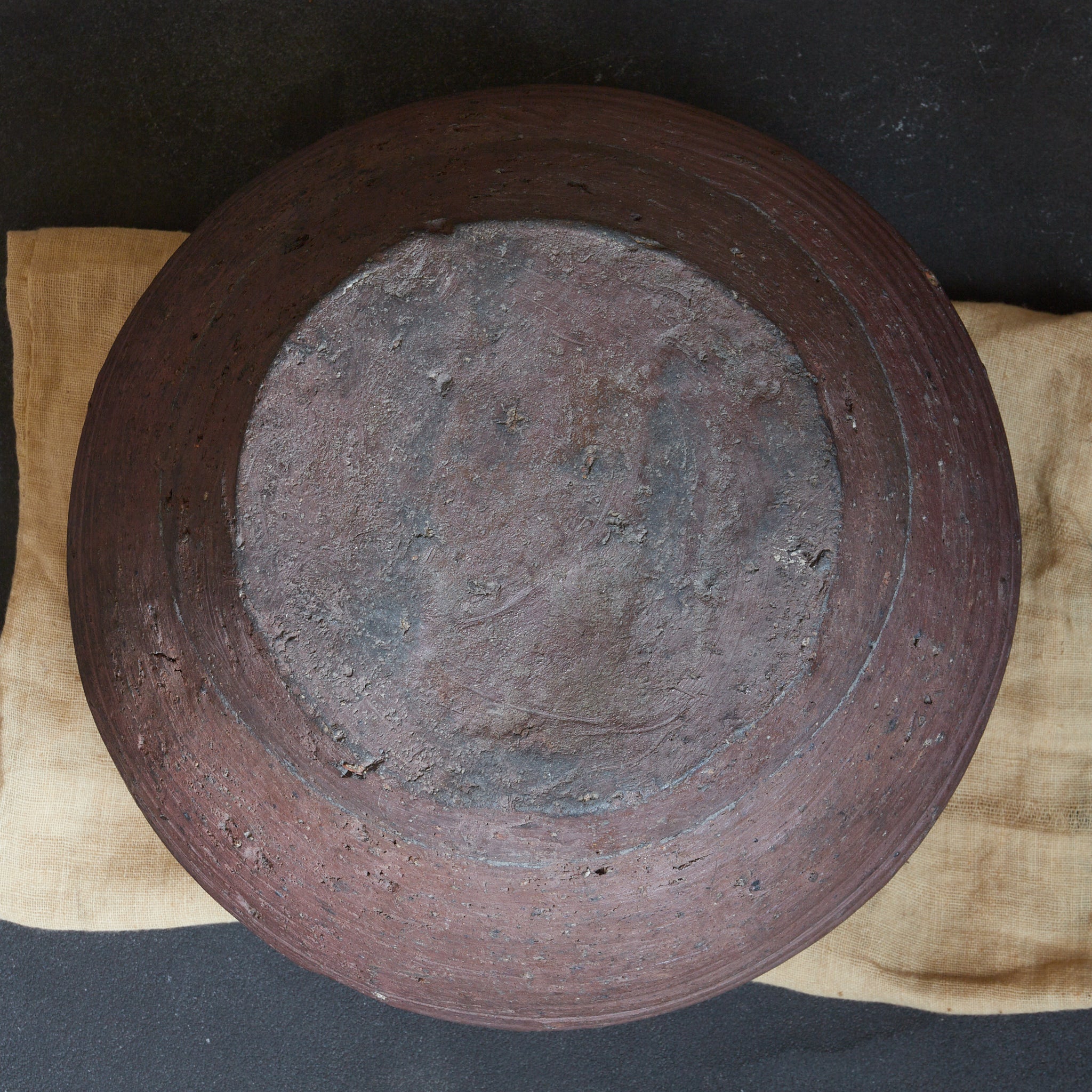 江戸時代 古丹波 壺 水指 木箱付（1603–1867CE）