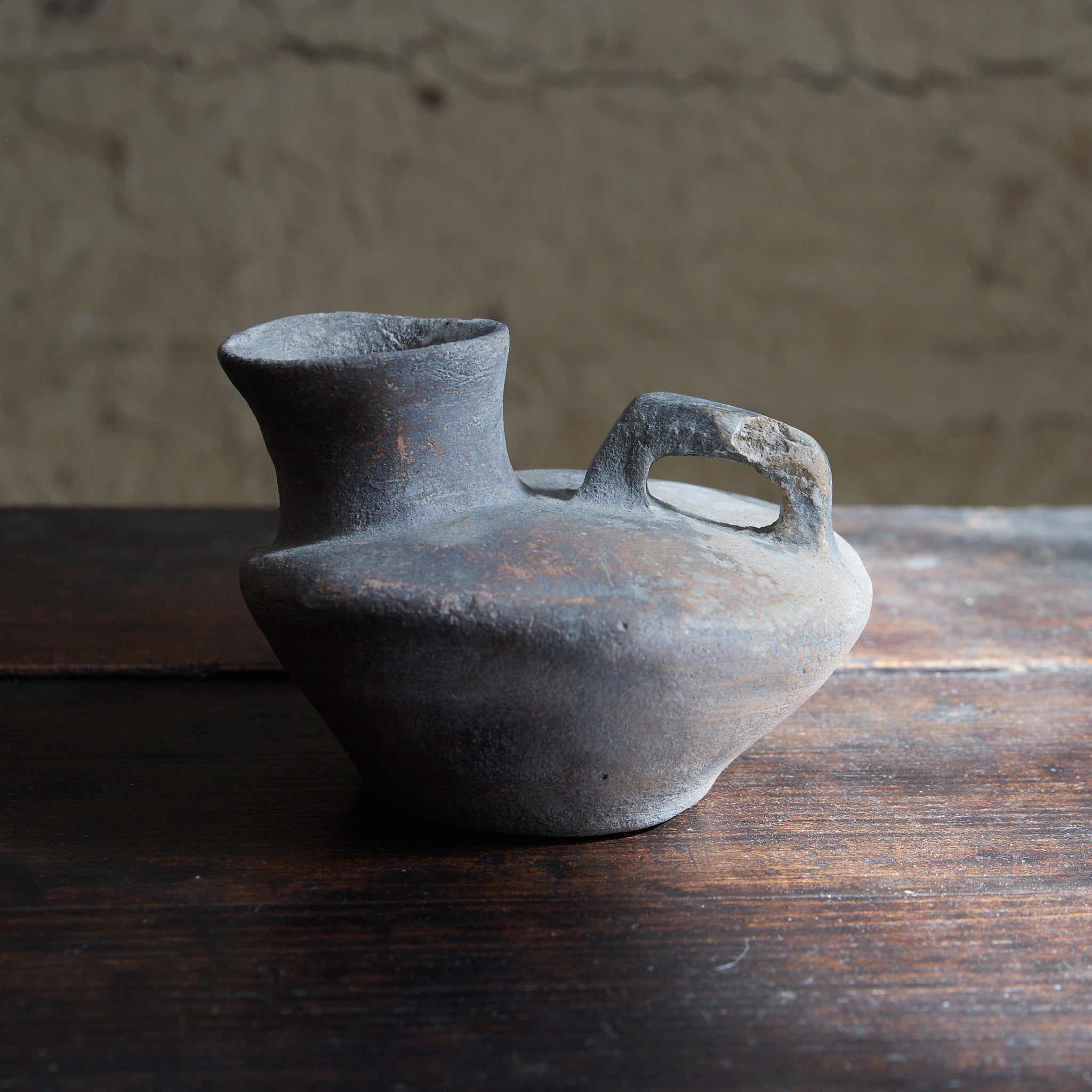 奈良–平安時代 須恵器 平瓶（710–1185CE）