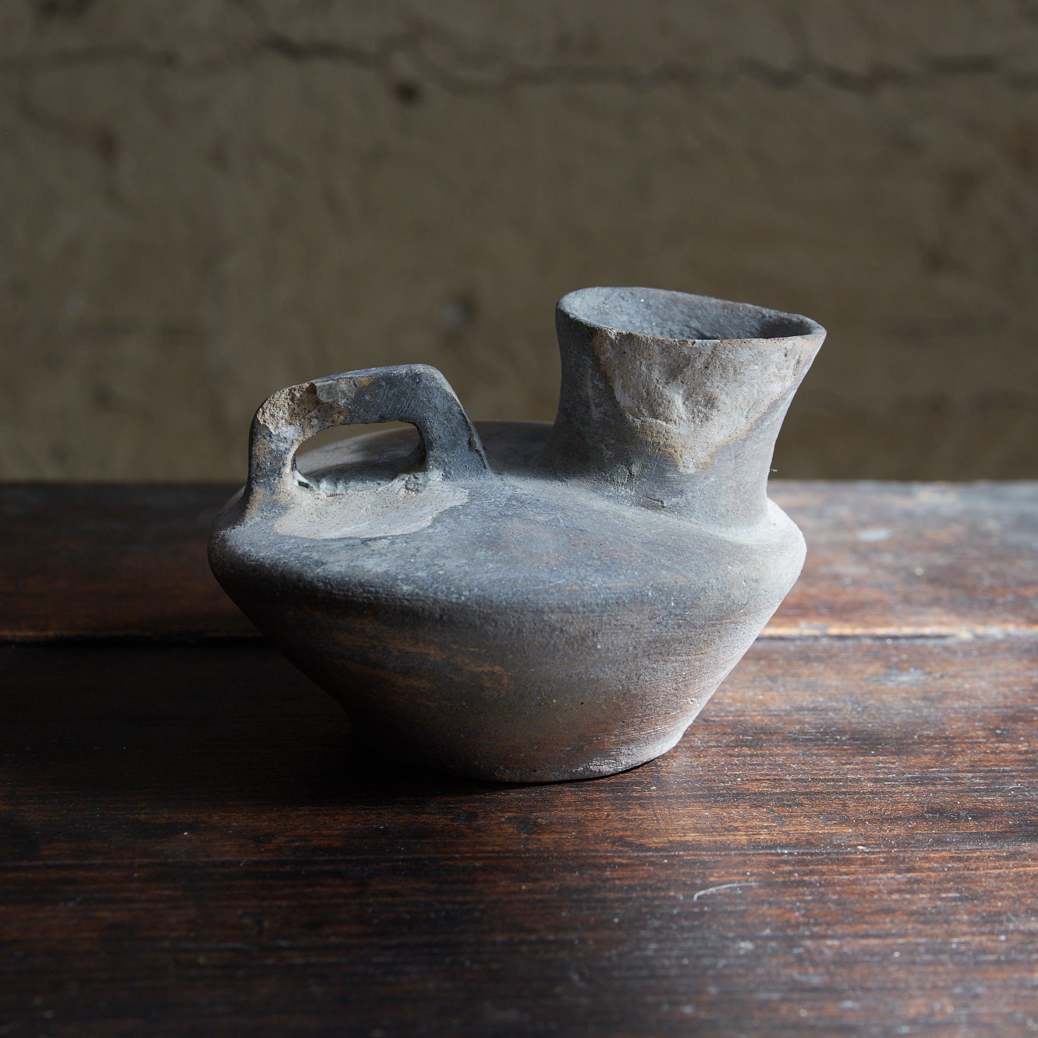 奈良–平安時代 須恵器 平瓶（710–1185CE）