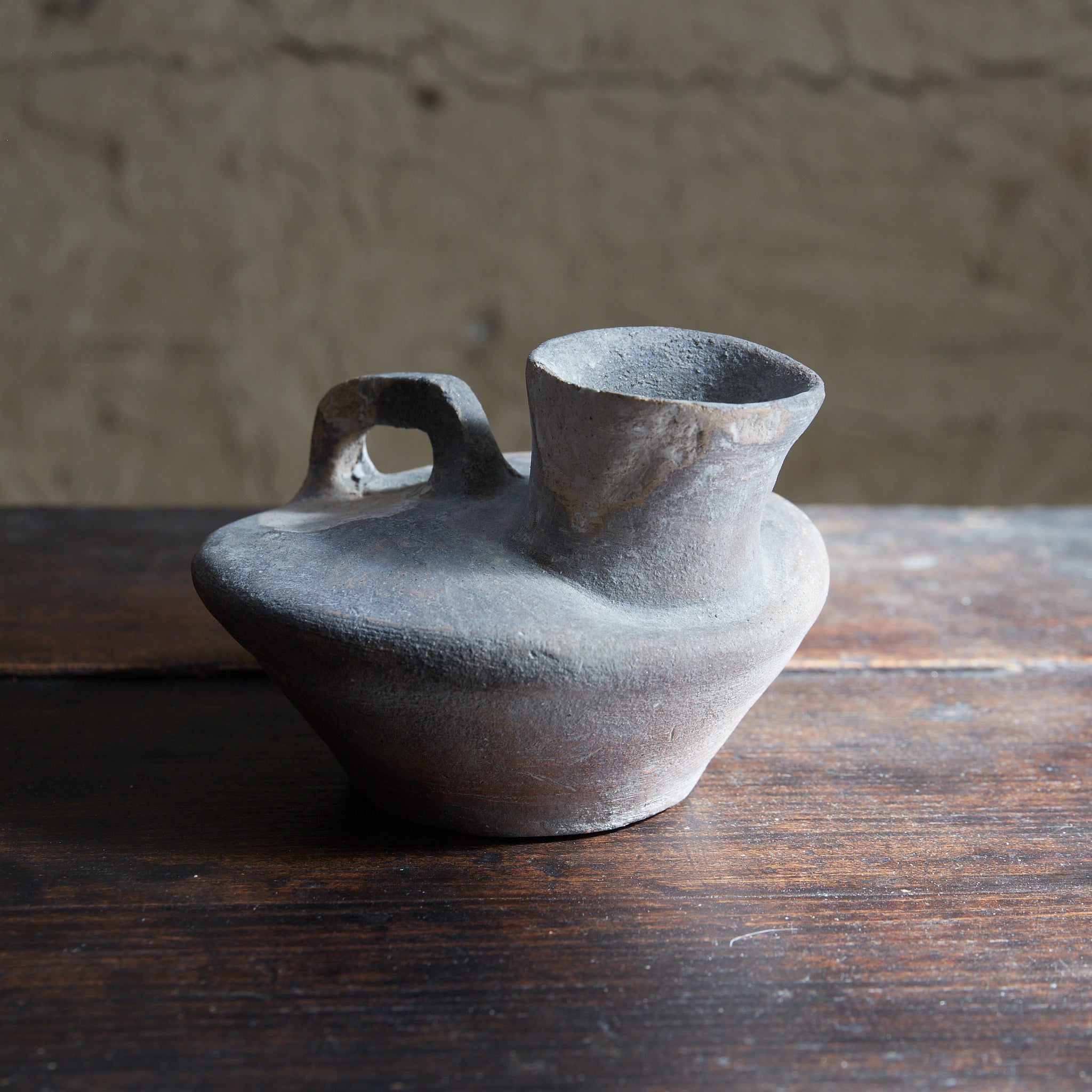 奈良–平安時代 須恵器 平瓶（710–1185CE）