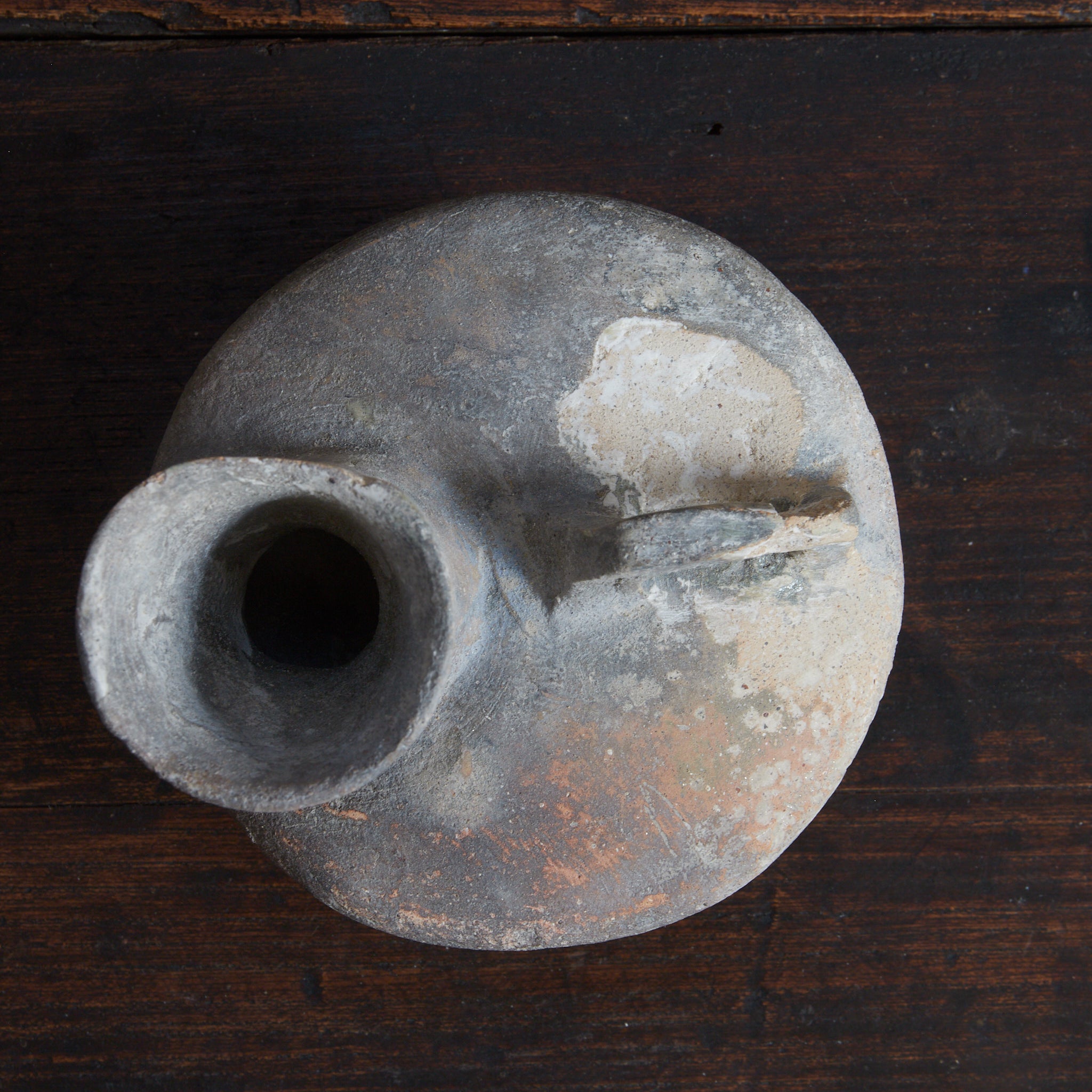 奈良–平安時代 須恵器 平瓶（710–1185CE）
