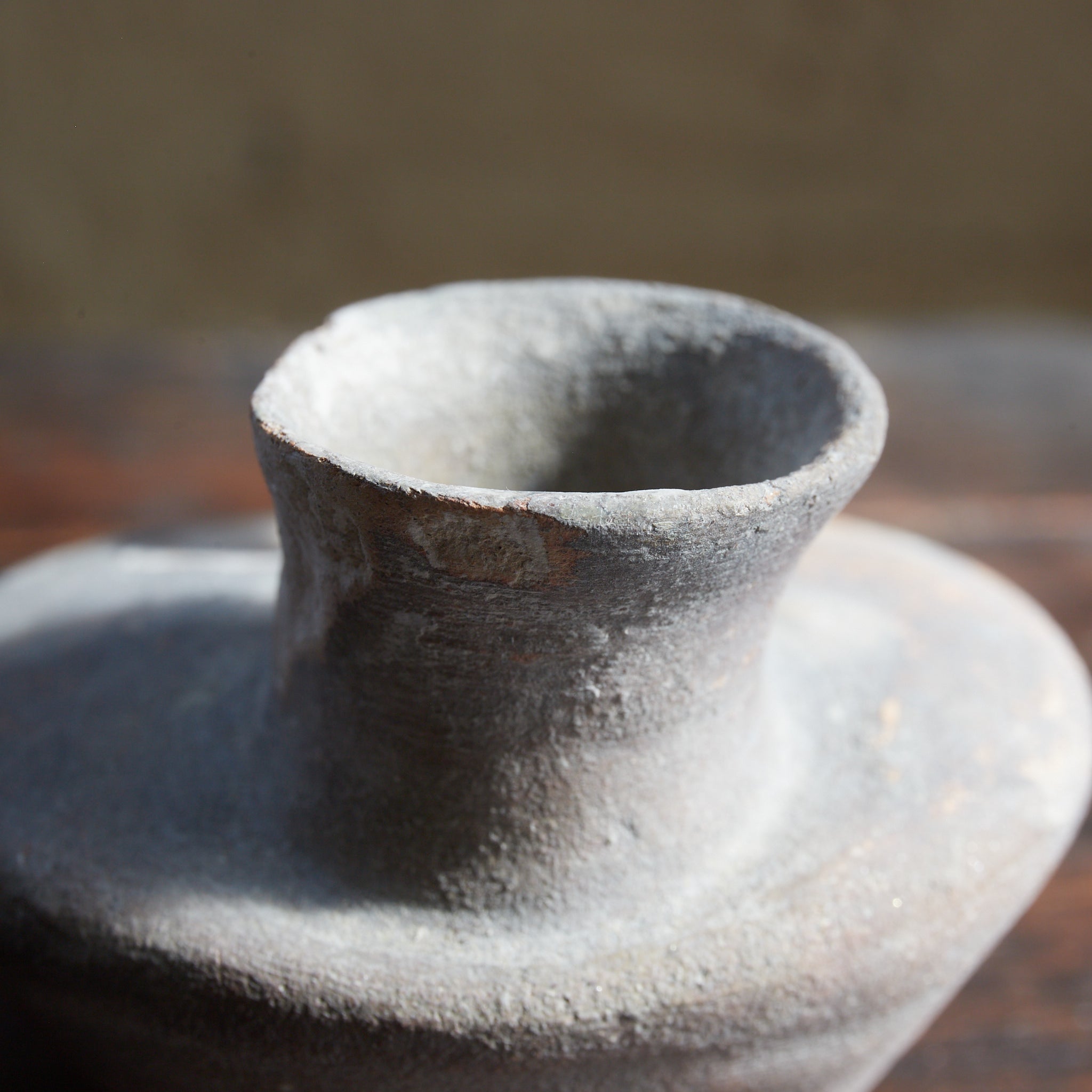 奈良–平安時代 須恵器 平瓶（710–1185CE）