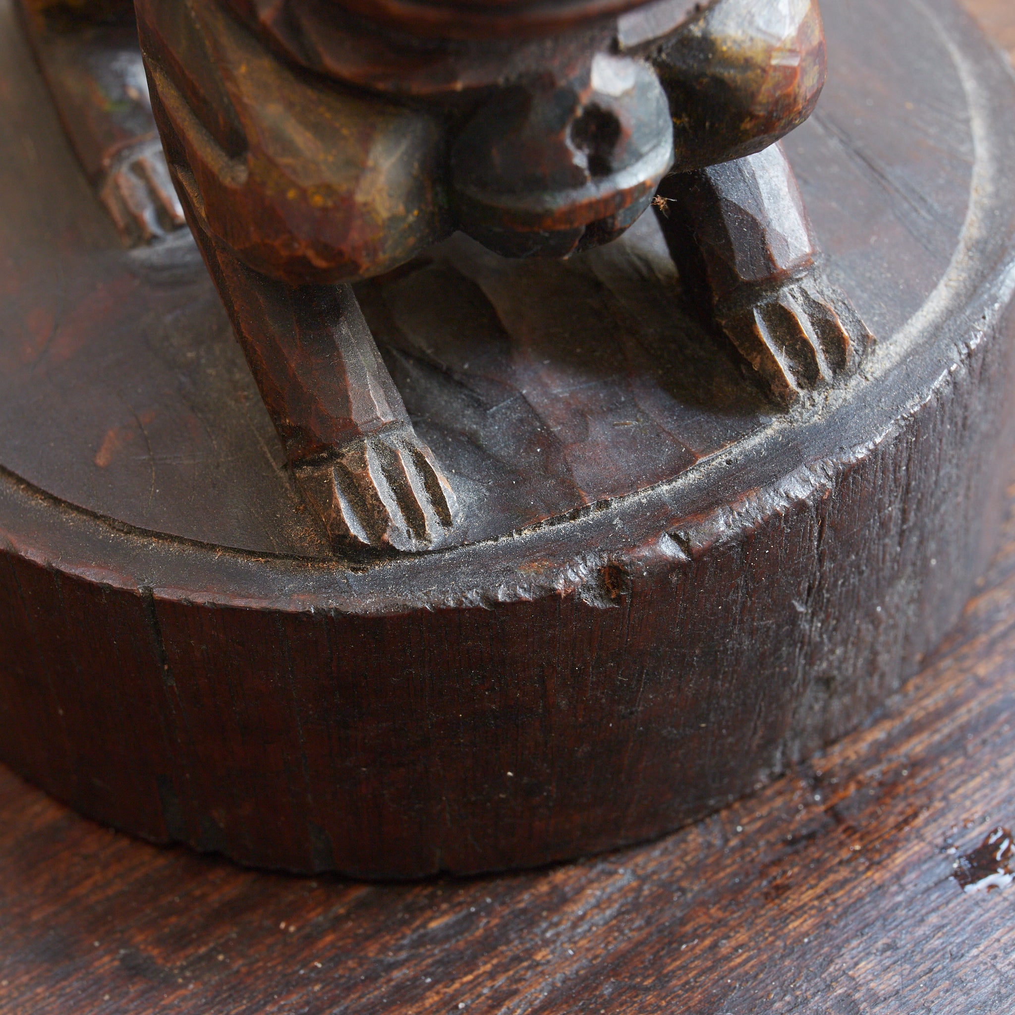 李朝 木彫獅子形印章（1392–1897CE） | 入蘆花（ロカニイル）