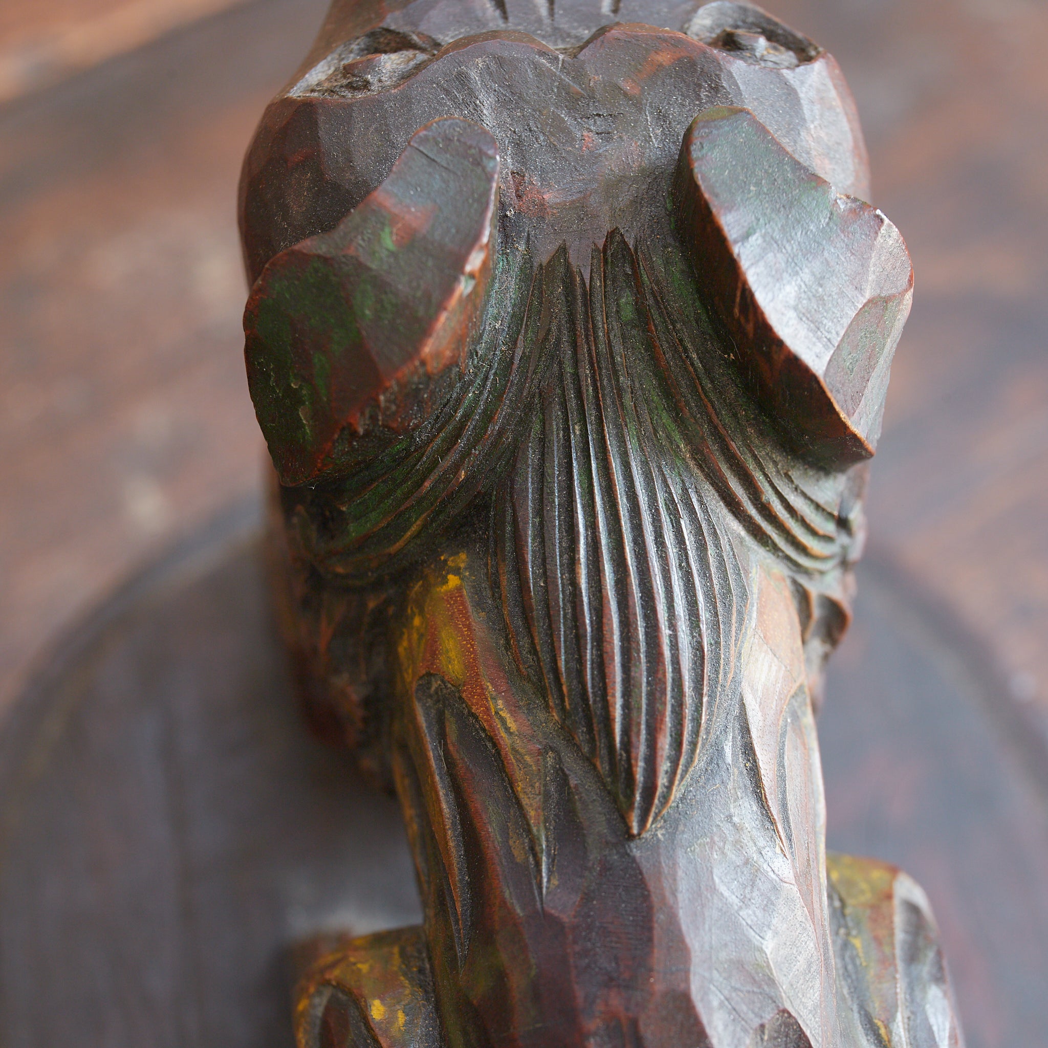 李朝 木彫獅子形印章（1392–1897CE）