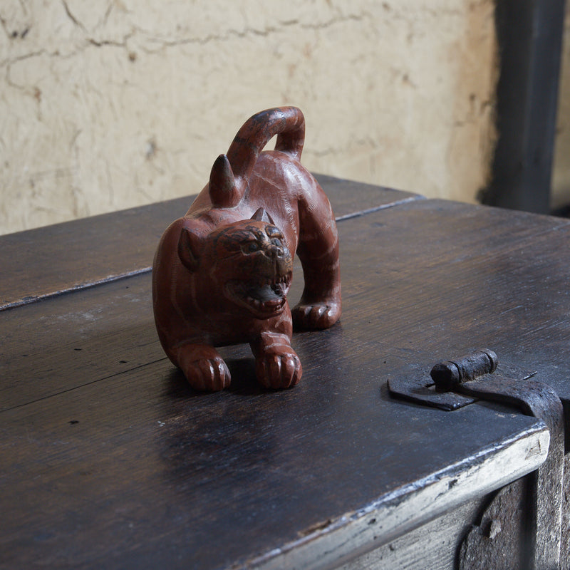 GESCHNITZTE STEINERNE TIGER FIGURE, Joseon-Dynastie（1392–1897 n. Chr.）