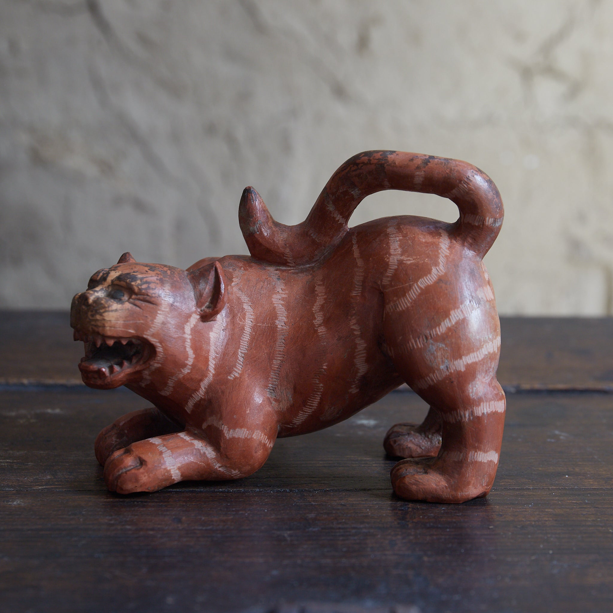 CARVED STONE TIGER FIGURE, Joseon Dynasty（1392–1897CE）