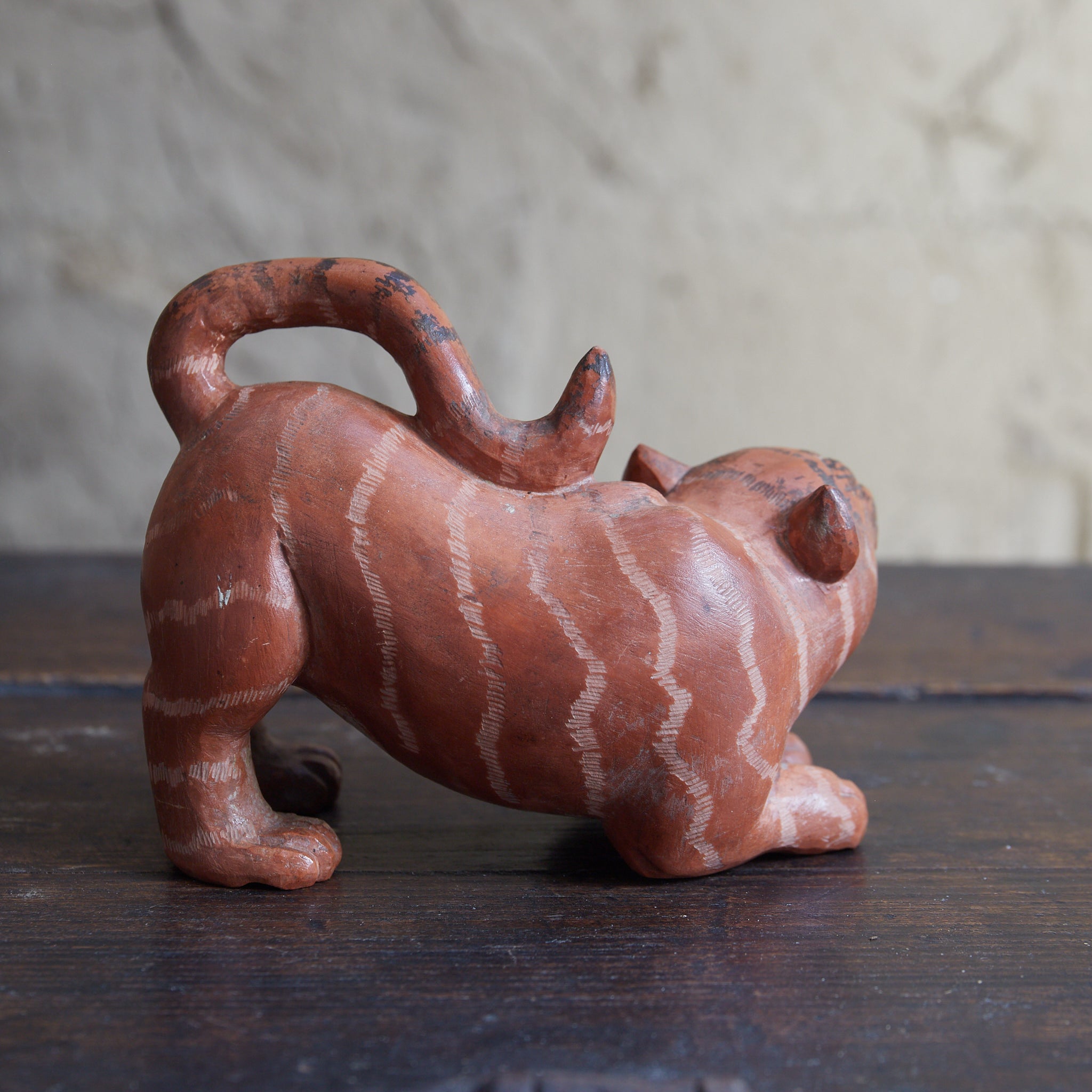 CARVED STONE TIGER FIGURE, Joseon Dynasty（1392–1897CE）