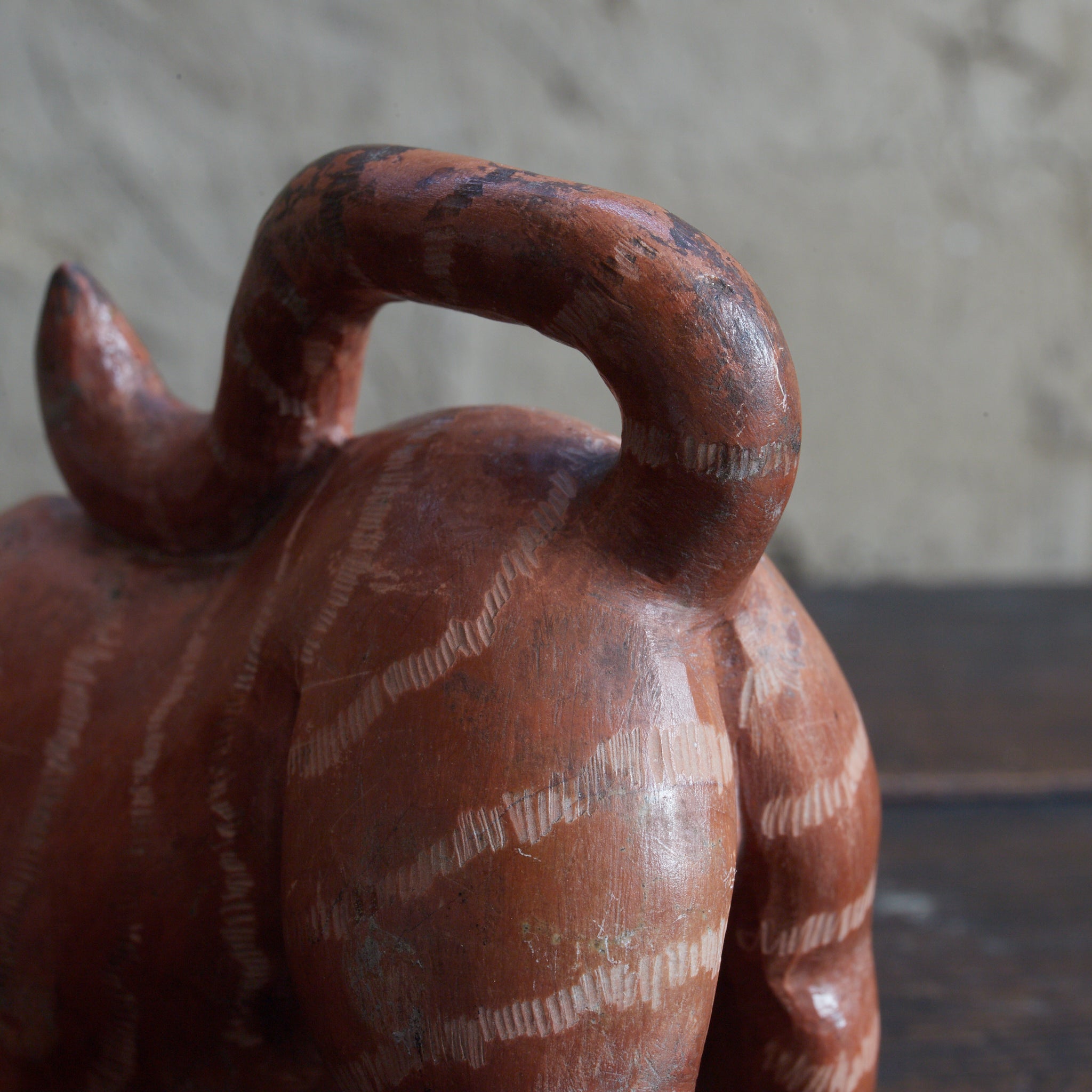 CARVED STONE TIGER FIGURE, Joseon Dynasty（1392–1897CE）