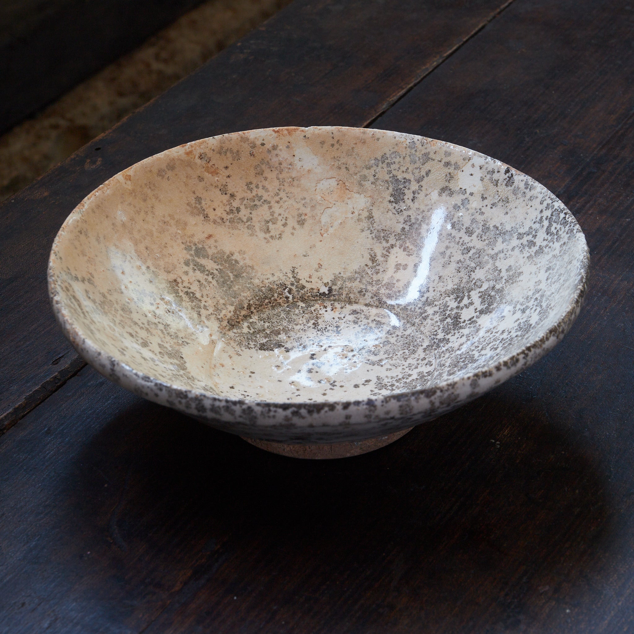 宋代 霜斑白釉碗（960–1279CE）