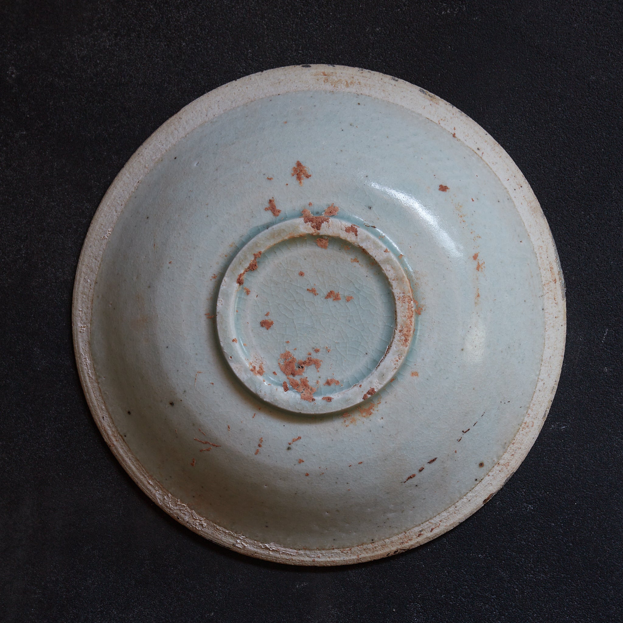 宋代 湖田窯 影青磁 盤（960–1279CE） | 入蘆花（ロカニイル）
