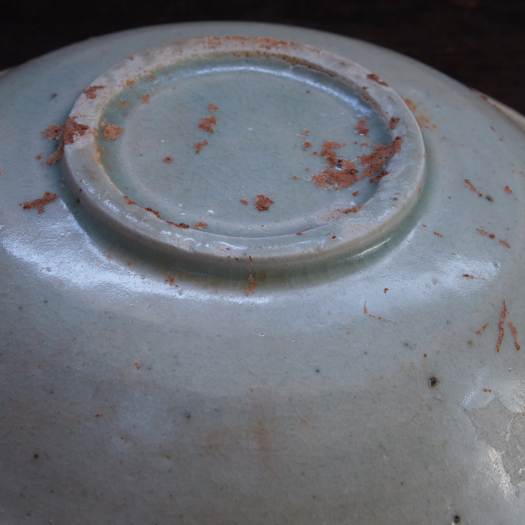 宋代 湖田窯 影青磁 盤（960–1279CE）