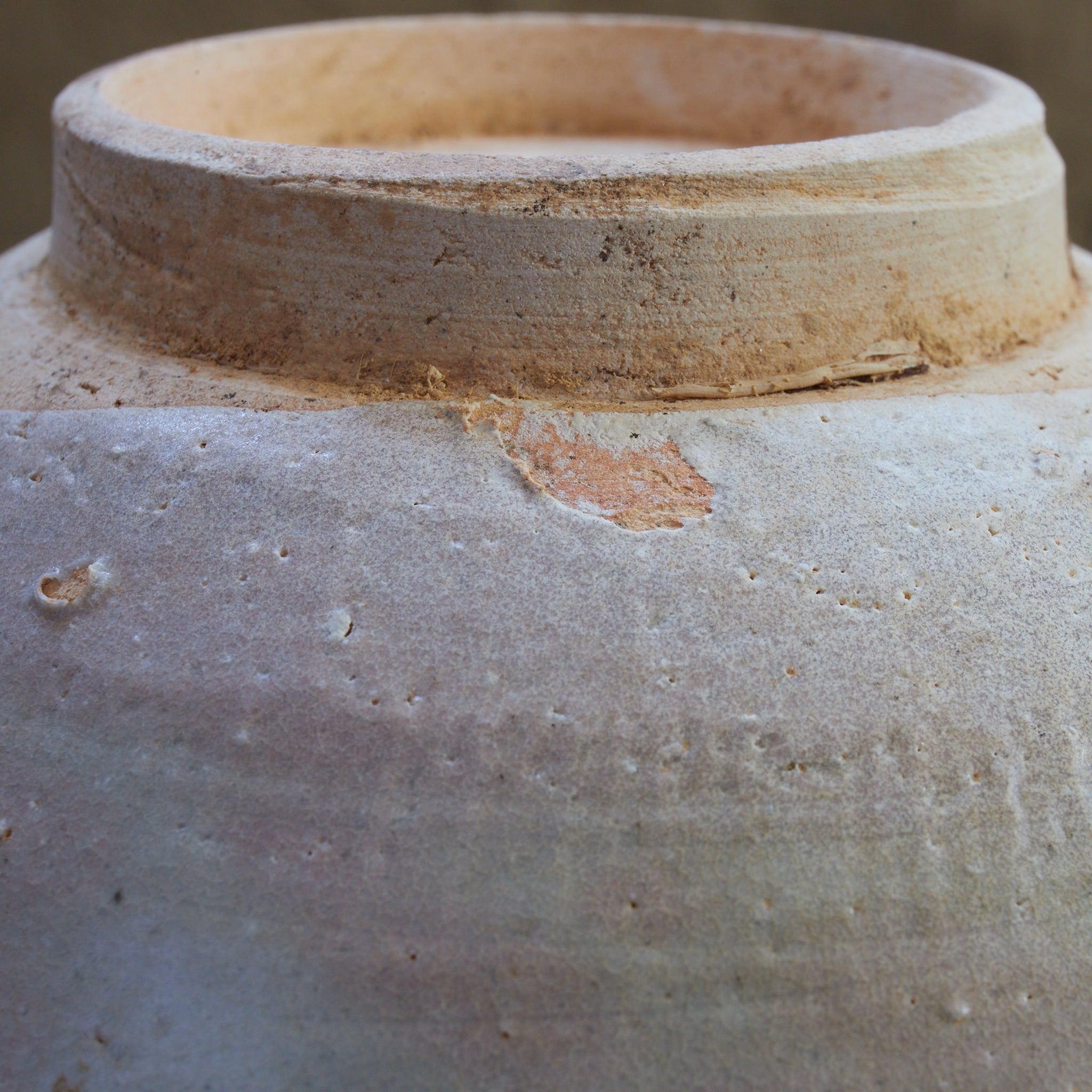 宋代–元代 薄紅手白釉茶碗（960–1368CE）