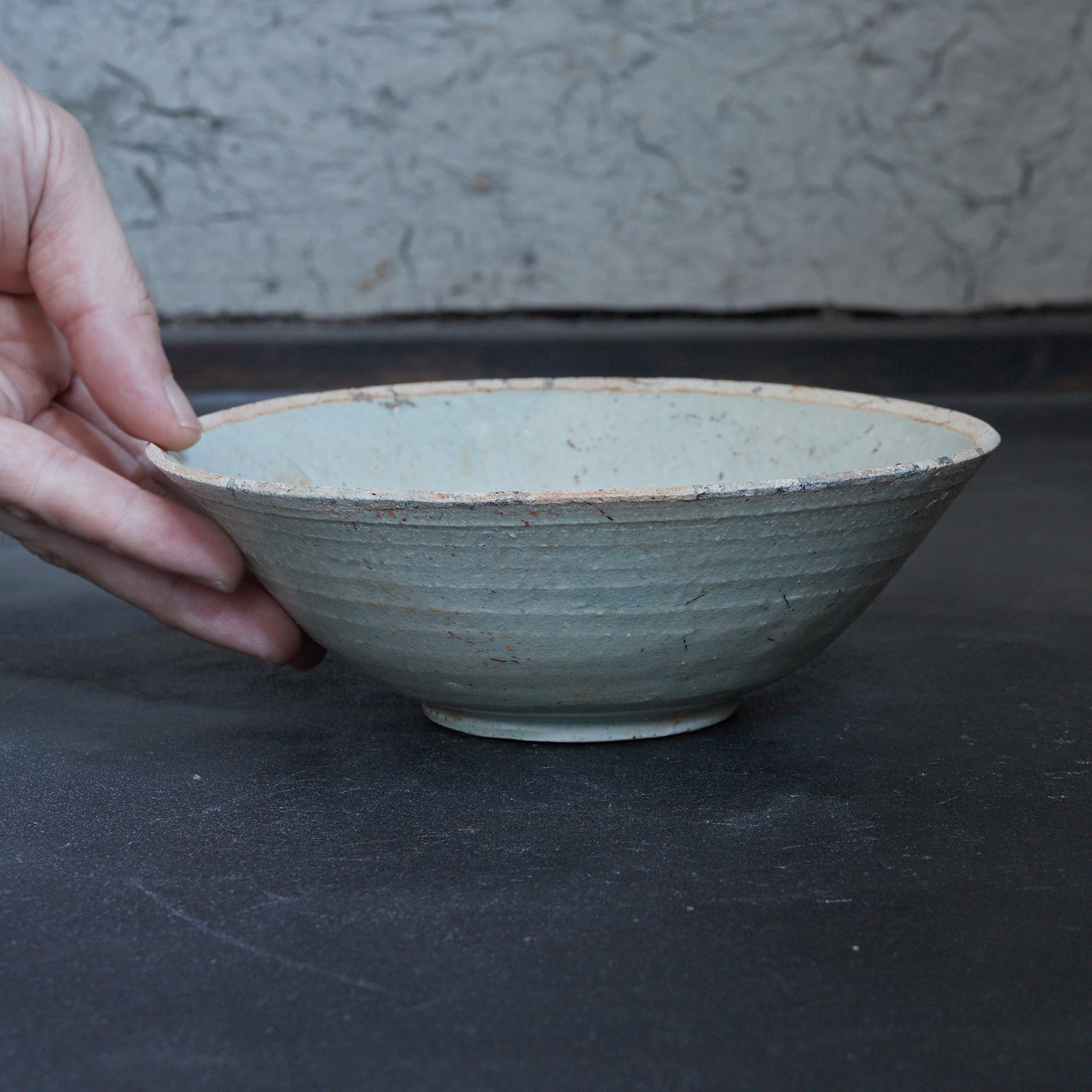 宋代 湖田窯 影青磁碗（960–1279CE） | 入蘆花（ロカニイル）