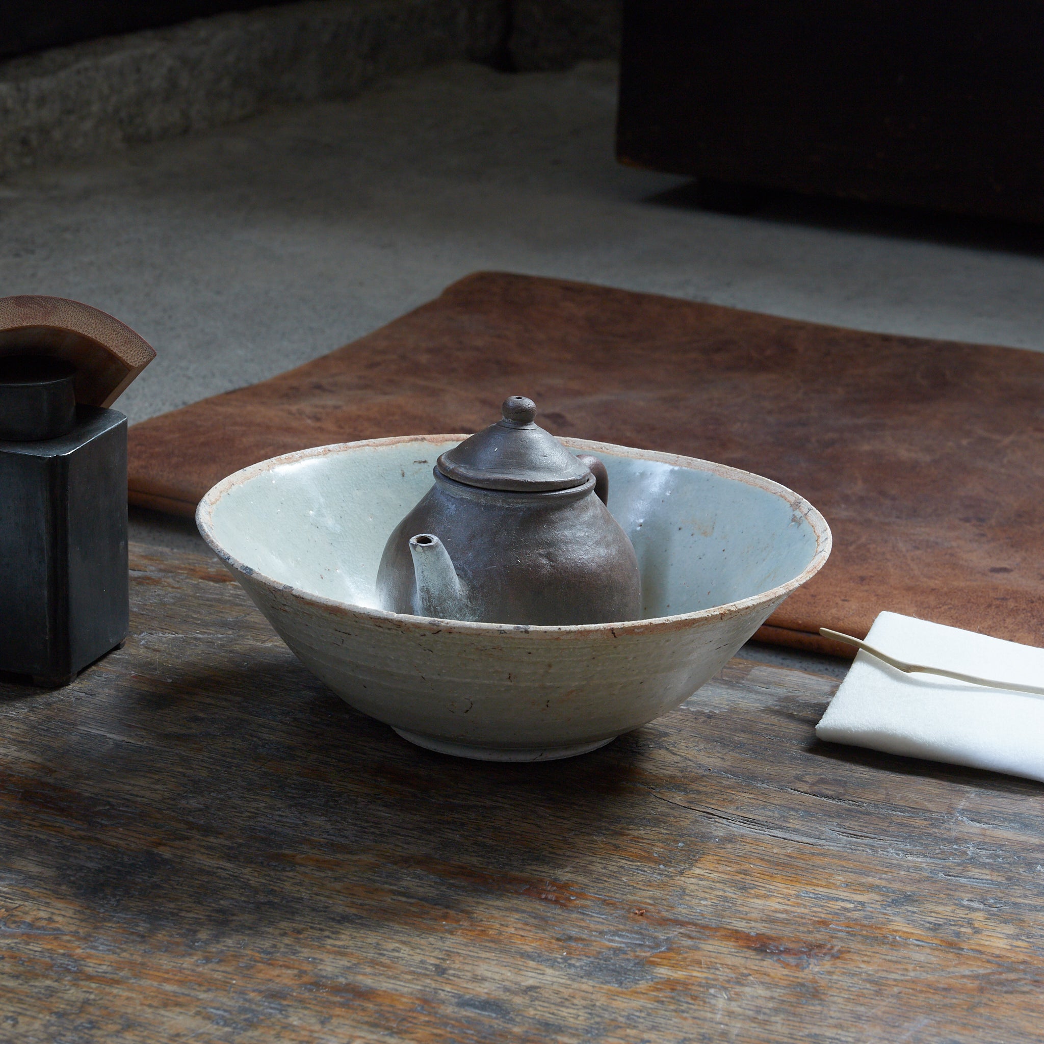 BOWL, Hutian Kiln, qingbai ware, Song Dynasty (960–1279 CE) – Teapot Stand