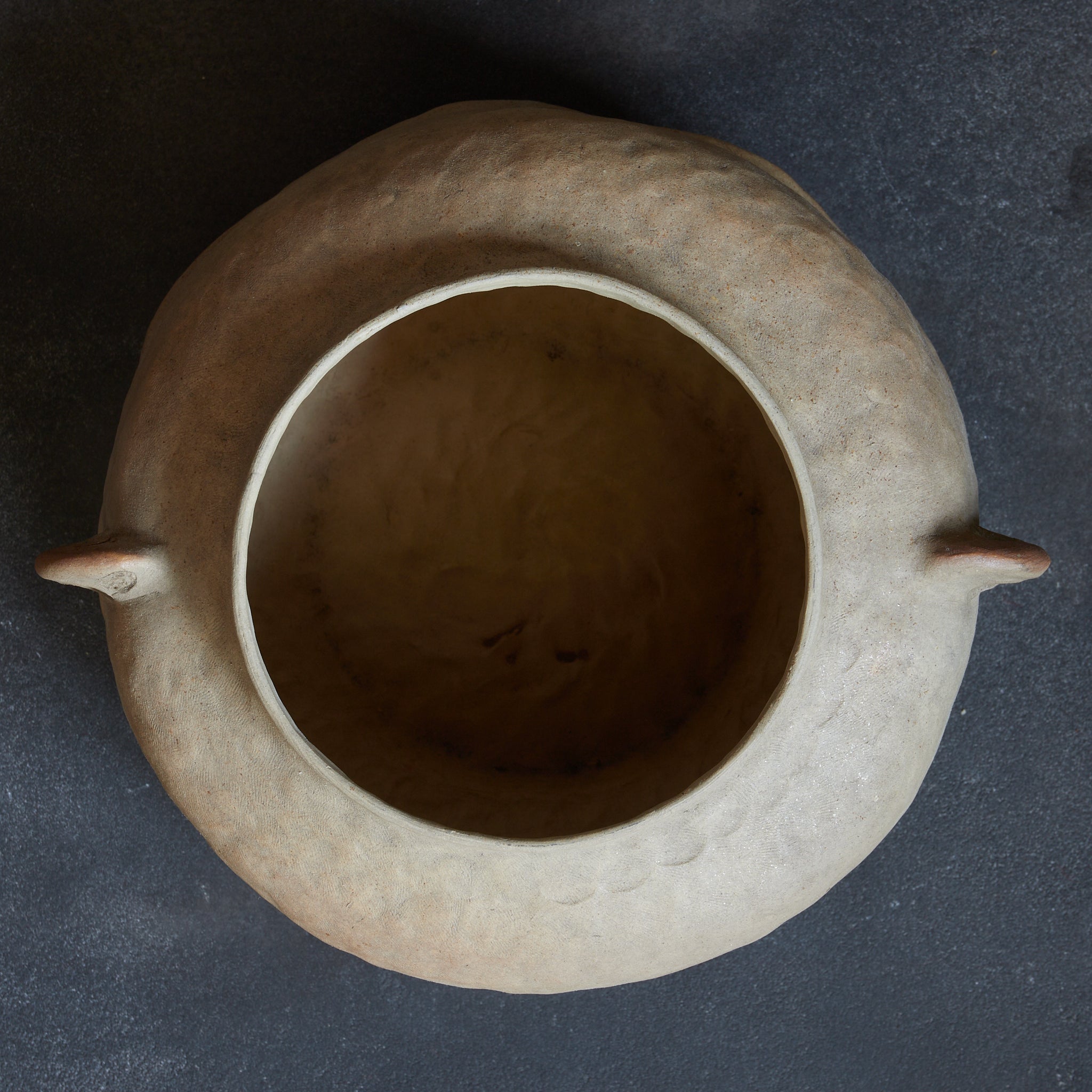 江戸–明治時代 白泥 蓮形双耳茶釜（1603–1912CE）｜詳細画像11