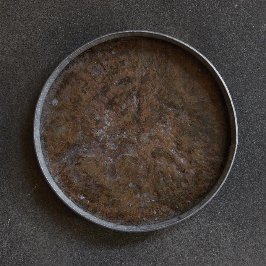 古錫圓式茶壺座（清朝, 西元1616年–1911年）