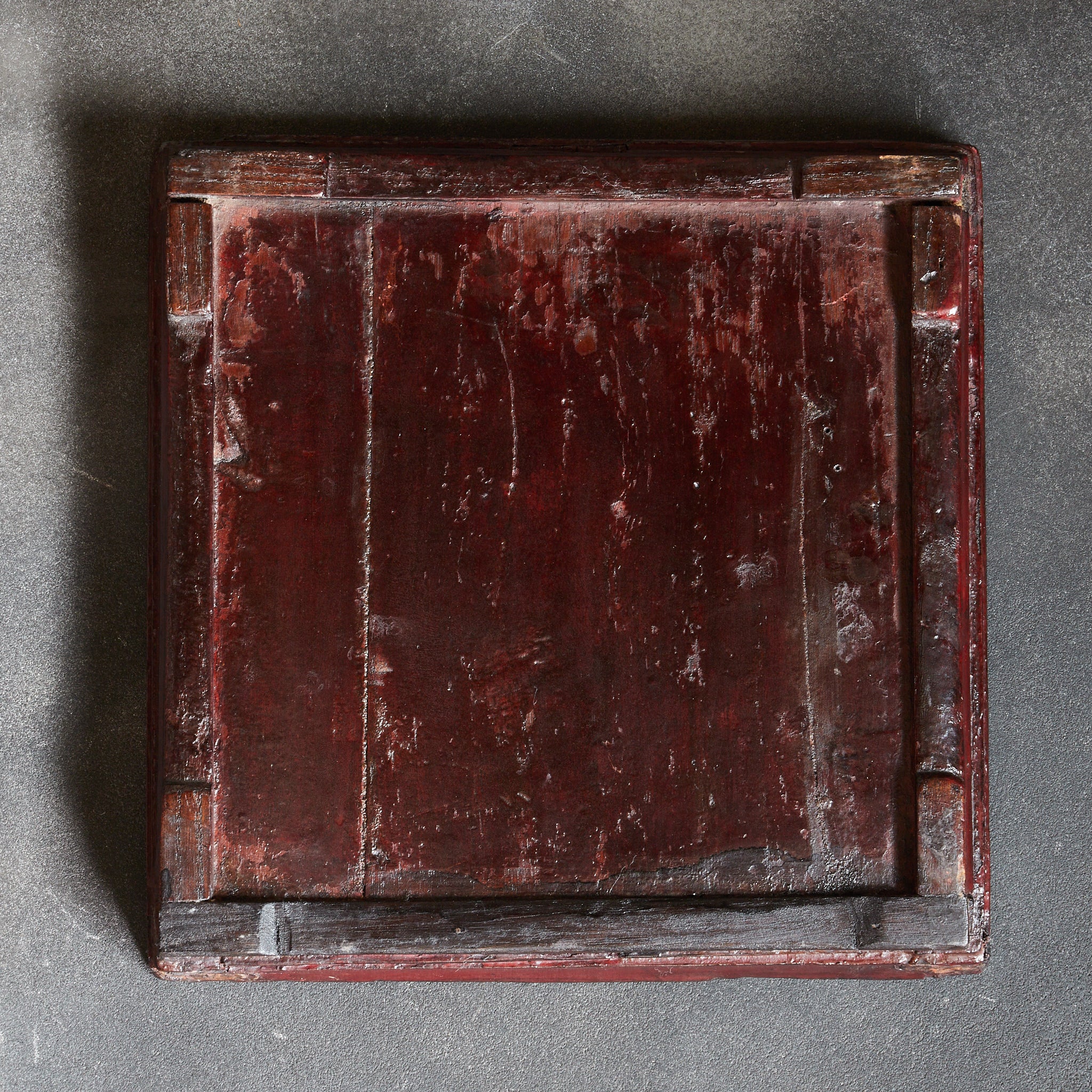 李朝 木地四方煎茶盆（1392–1897CE）｜詳細画像3